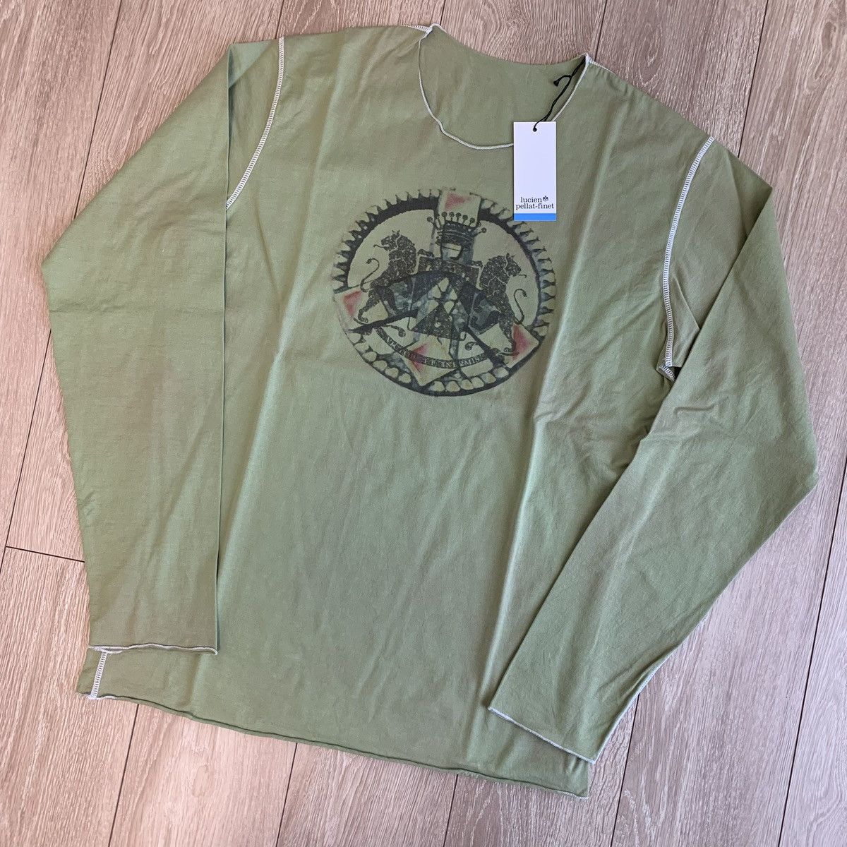 Lucien Pellat-Finet Brand New Lucien Pellat-Finet Archive Long-Sleeve T-Shirt Size US M / EU 48-50 / 2 - 1 Thumbnail