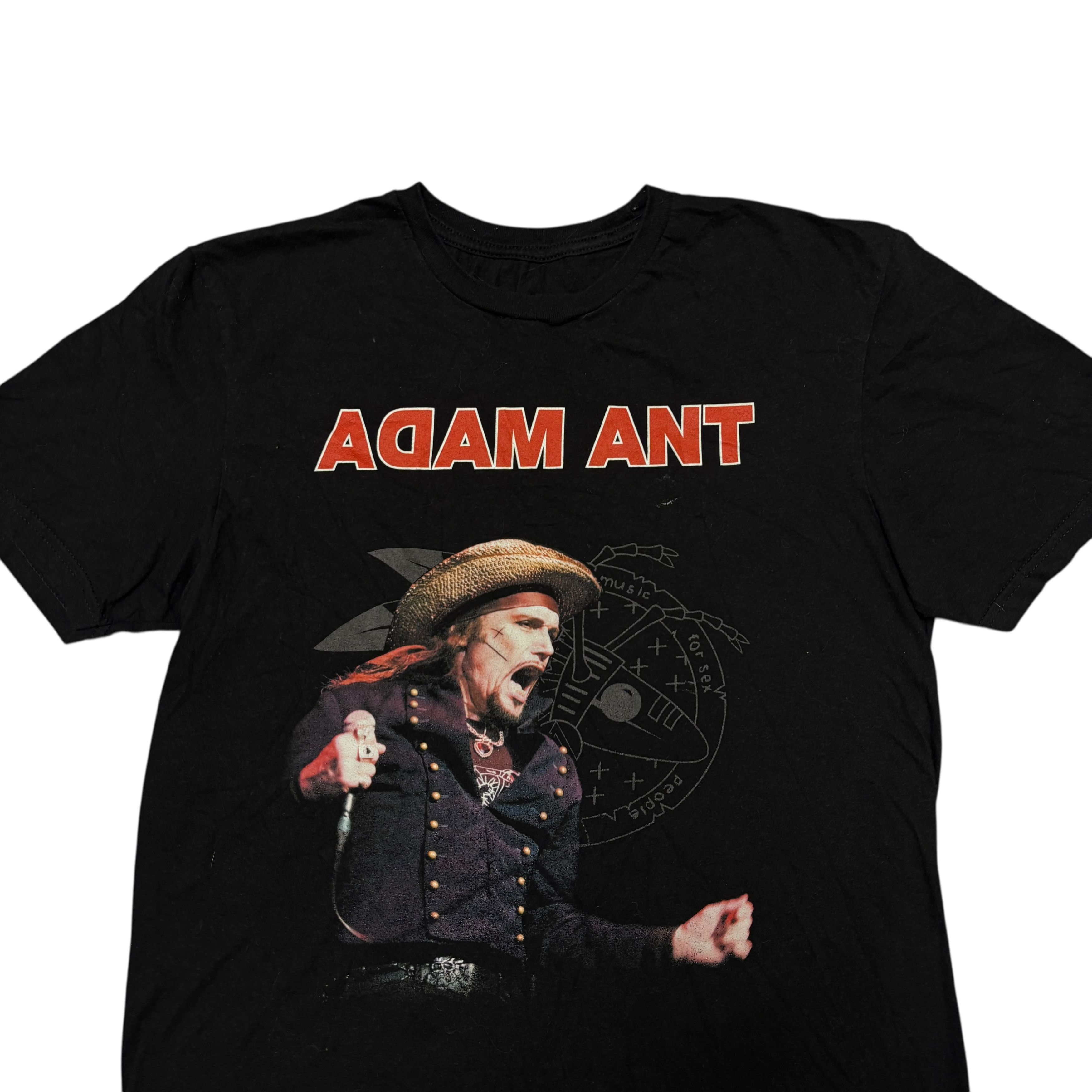 Band Tees Adam Ant Shirt Punk Band Tee Talking Heads The Clash Size US M / EU 48-50 / 2 - 2 Thumbnail