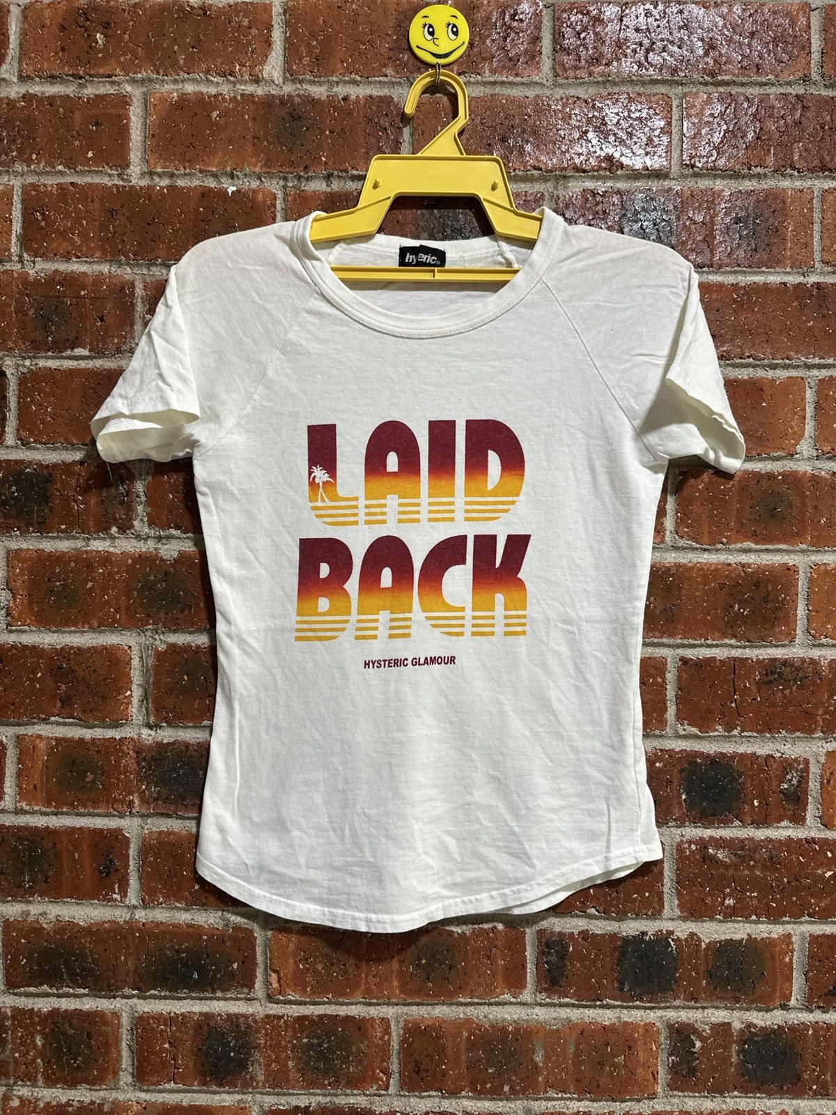 Hysteric Glamour × Japanese Brand × Vintage Vintage Hysteric Glamour Laid Back Faded Tee Size XS / US 0-2 / IT 36-38 - 1 Thumbnail