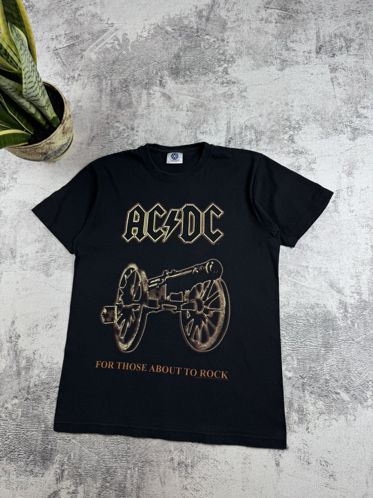 AC/DC ACDC 1999 Men’s Small Metal Rock Tour Rap Faded Merch Devil Band T Shirt Jersey Size US S / EU 44-46 / 1 - 4 Thumbnail