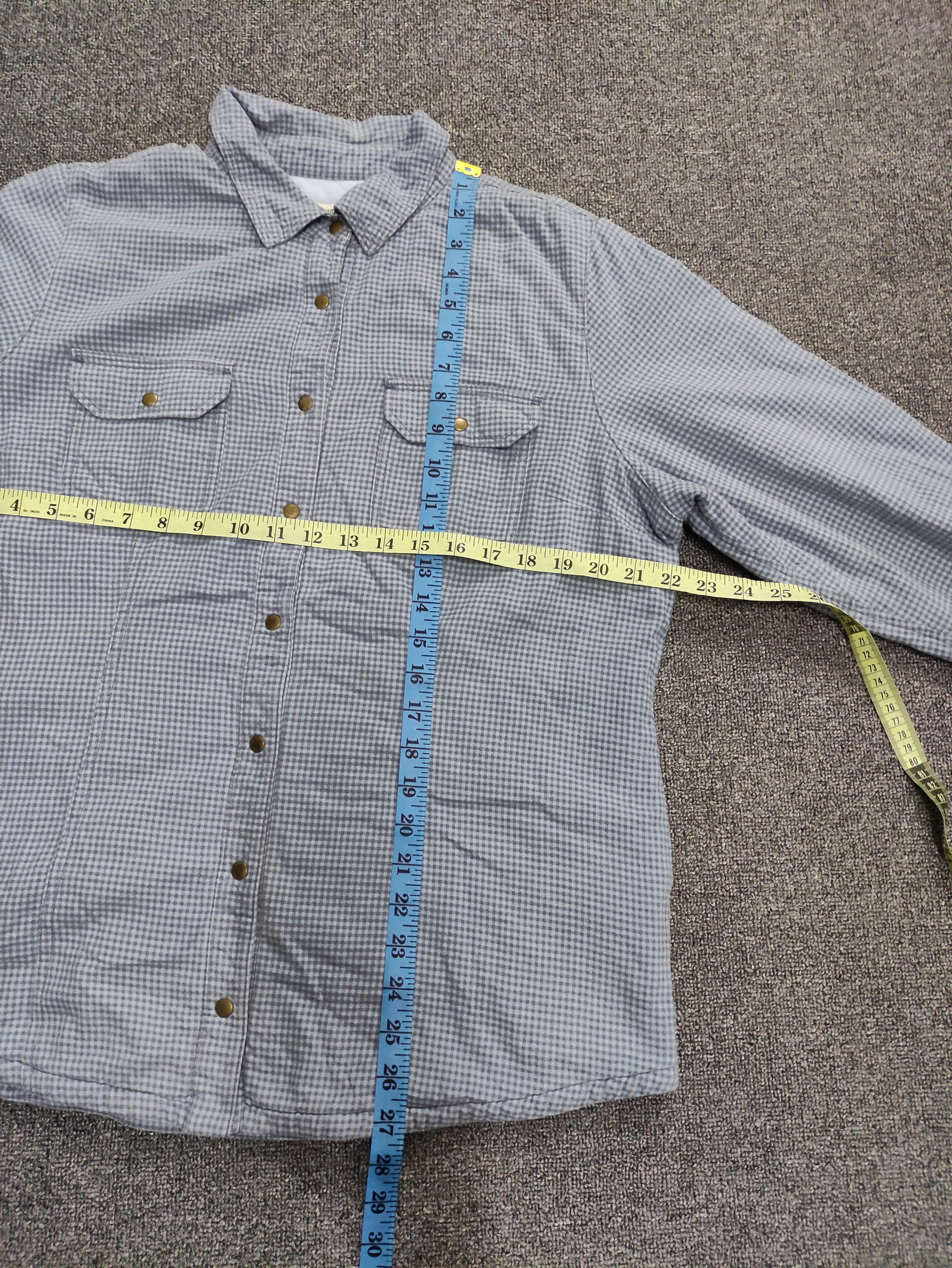 L.L. Bean Vintage L.L Bean Shirt Jacket Button Up Snap Button Size US L / EU 52-54 / 3 - 14 Thumbnail