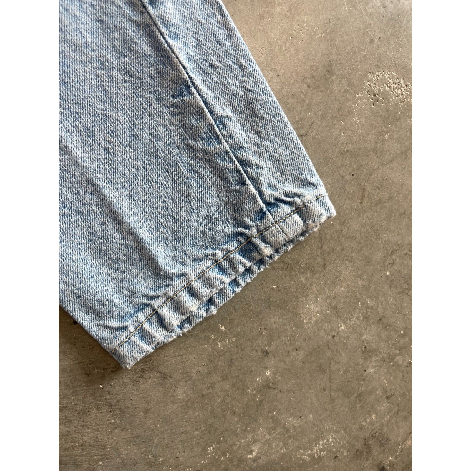 Zara VTG Y2K ZARA WOMENS SKINNY JEANS LIGHT BLUE STONE WASH DISTR Size 25" / US 0 / IT 36 - 6 Thumbnail
