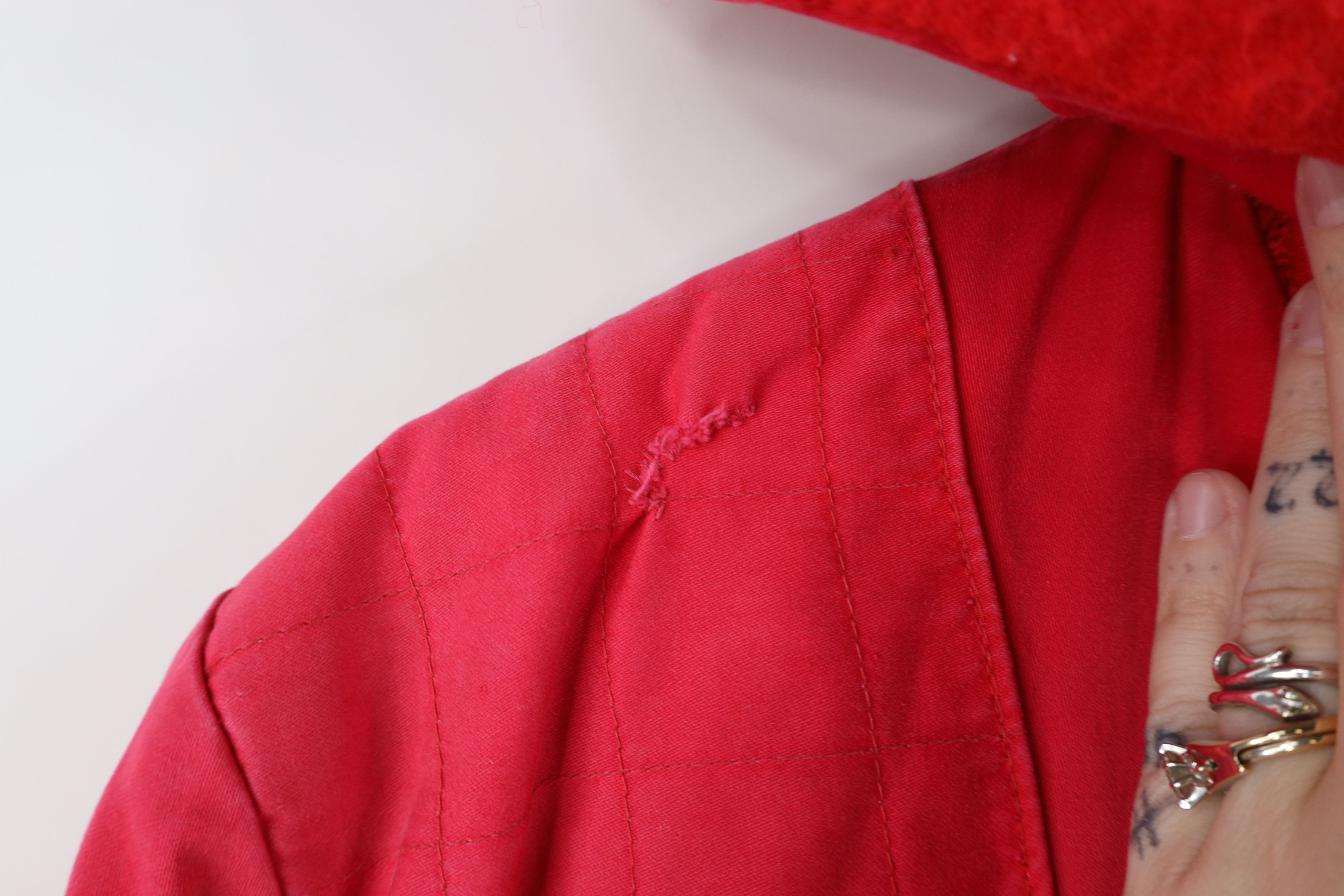 Vintage Vintage 60s Streetwear Hunting Birding Jacket Red USA Size US L / EU 52-54 / 3 - 5 Thumbnail