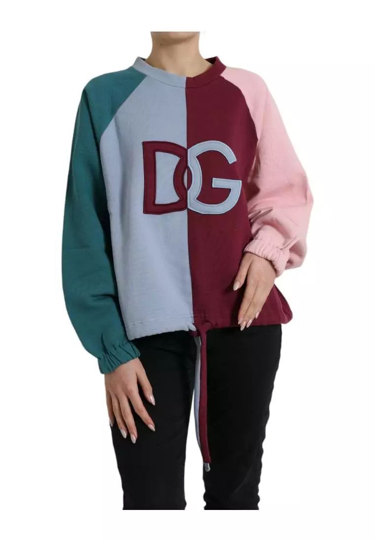 Dolce & Gabbana o1y0925 Sweatshirt in Multicolor Size L / US 10 / IT 46 - 1 Thumbnail