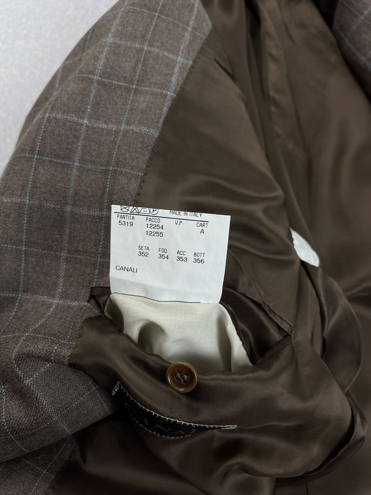 Canali Canali Men’s Blazer Jacket Size 50R Size 50R - 12 Thumbnail