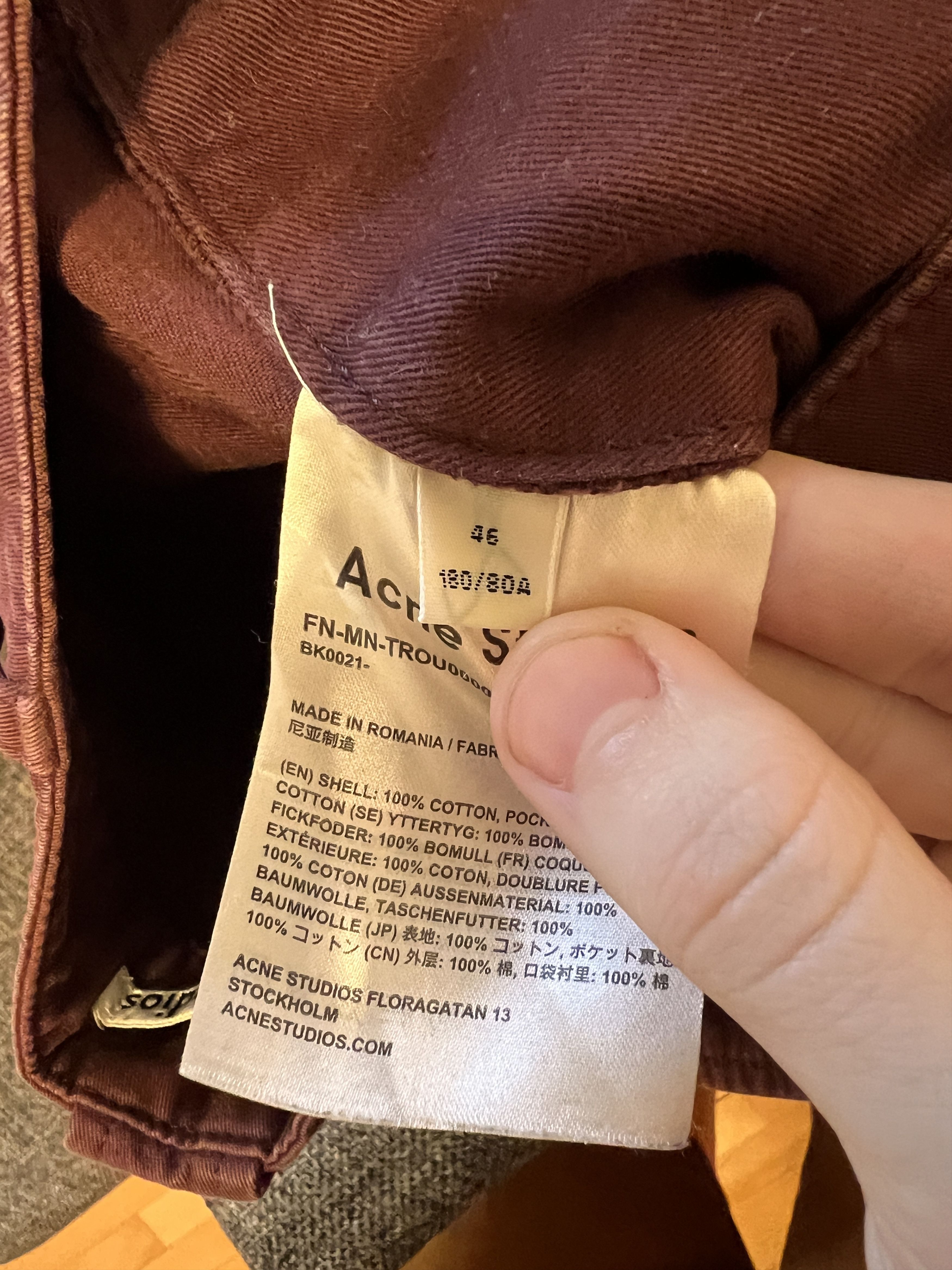 Acne Studios Cargo loose pants Size US 30 / EU 46 - 8 Thumbnail