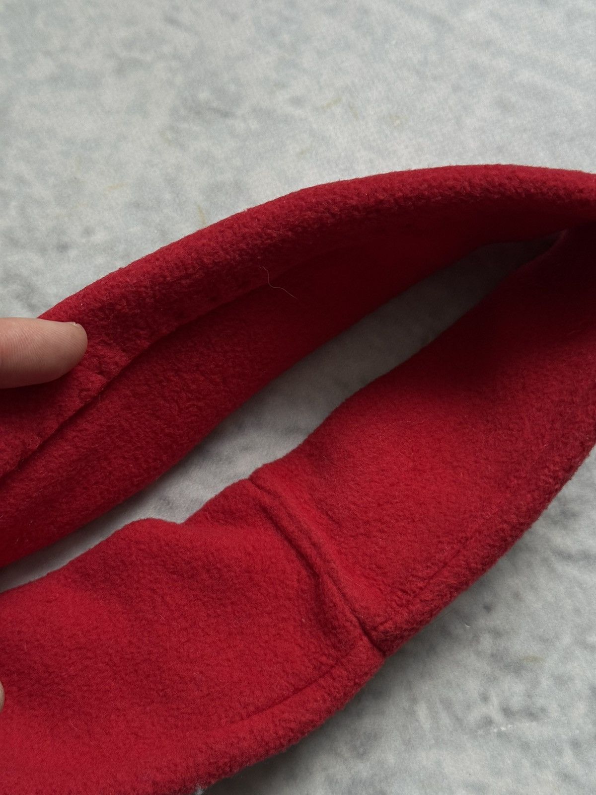 Marlboro Marlboro headband vintage red fleece Size ONE SIZE - 4 Thumbnail
