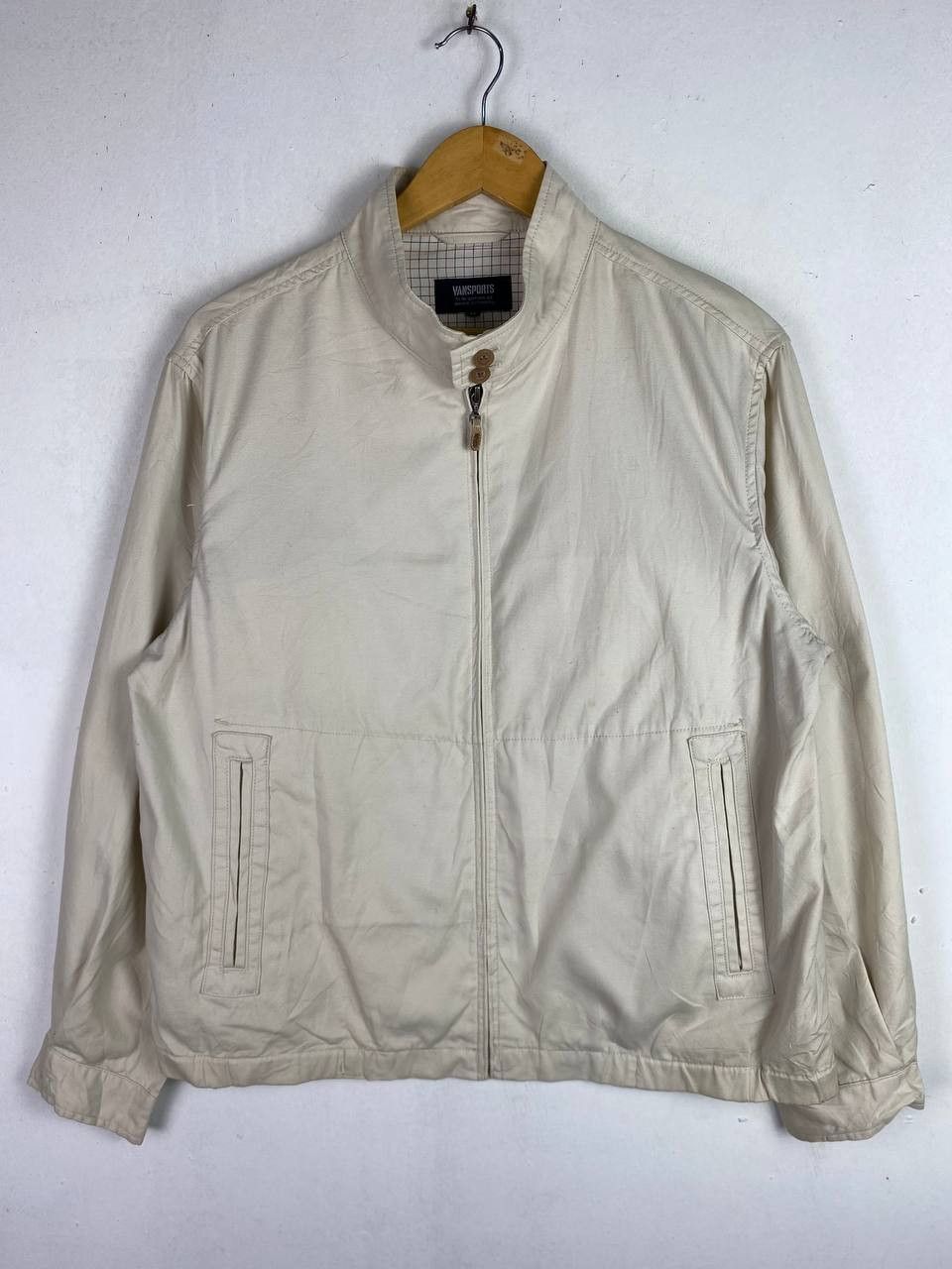 Van van sport light jacket checkered lining Size US M / EU 48-50 / 2 - 1 Thumbnail