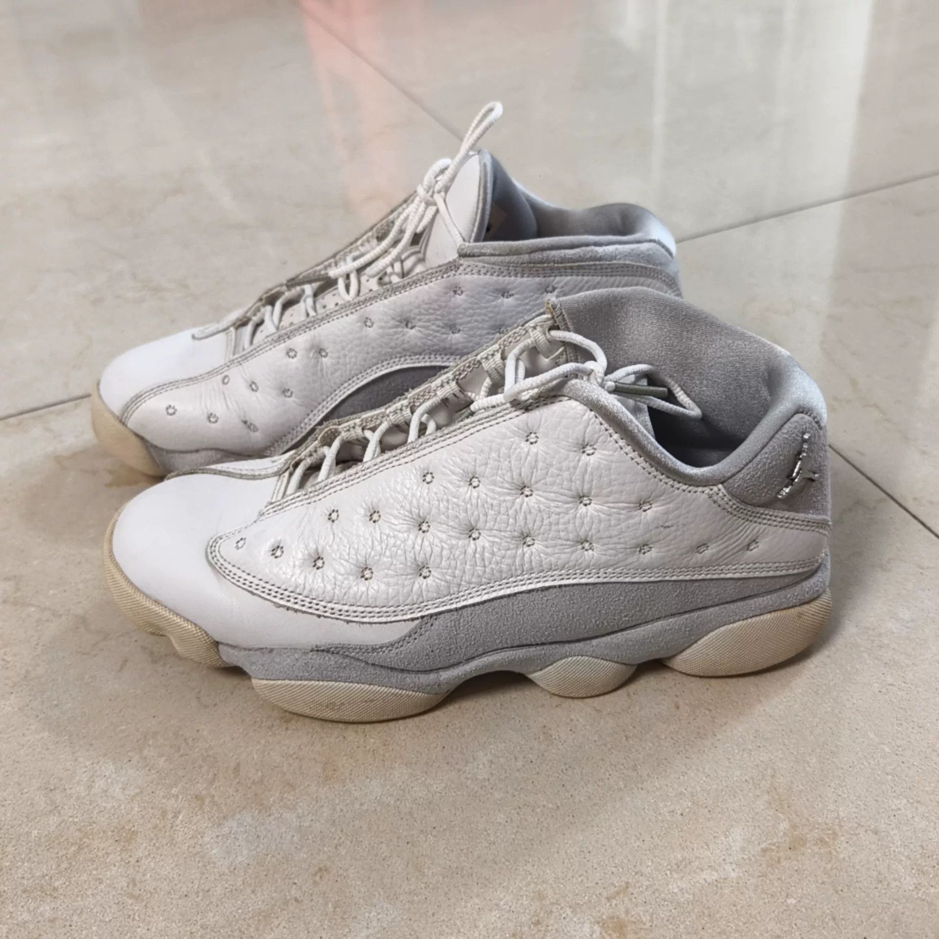Jordan Brand Air Jordan 13 Retro Low Pure Platinum Size US 9.5 / EU 42-43 - 1 Thumbnail