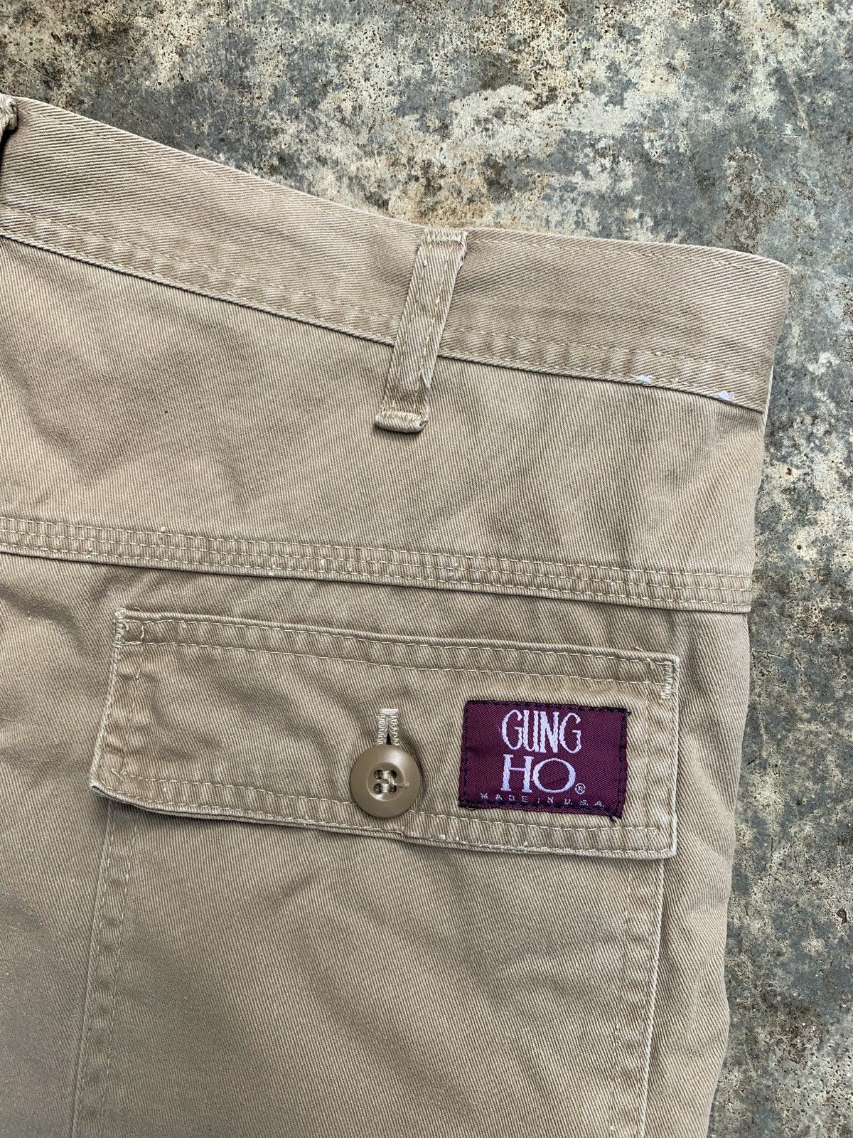Other Vintage Gung Ho USA Fatigue Shorts Size US 31 - 2 Thumbnail