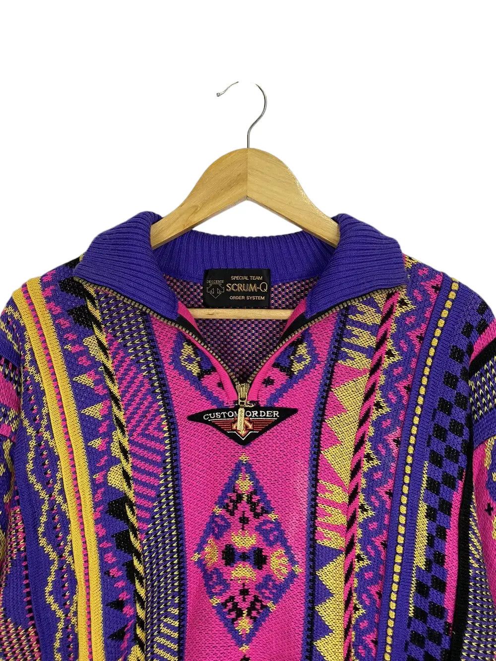 Descente Vintage Descente Special Team Sqrum -Q Size US L / EU 52-54 / 3 - 3 Thumbnail