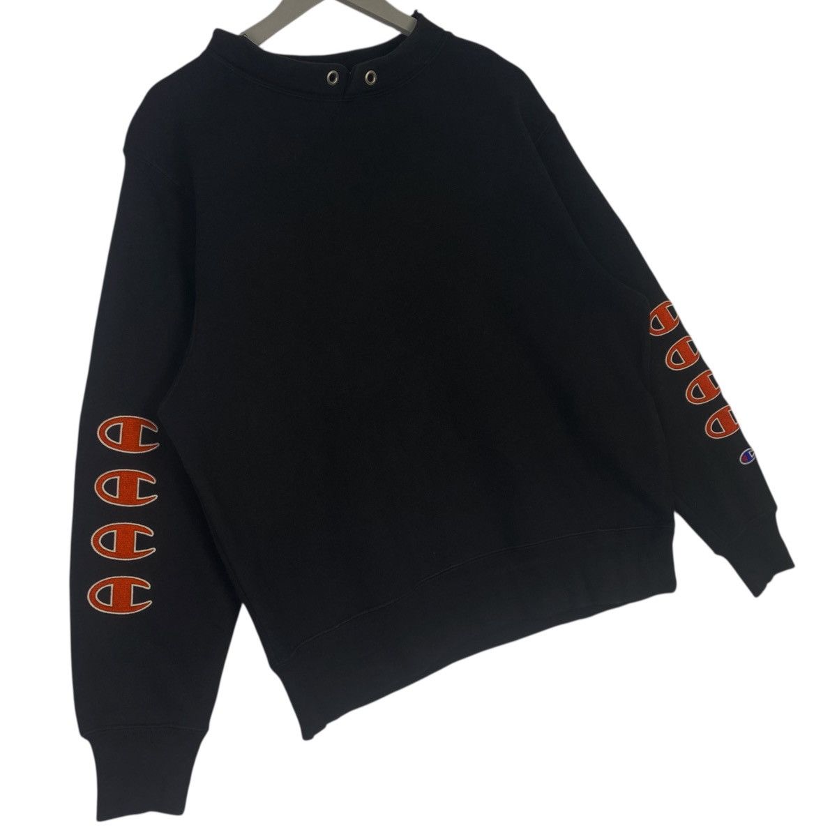 Other Vintage 90s Champion Crewneck Sweatshirt Black Made In USA Size US M / EU 48-50 / 2 - 3 Thumbnail