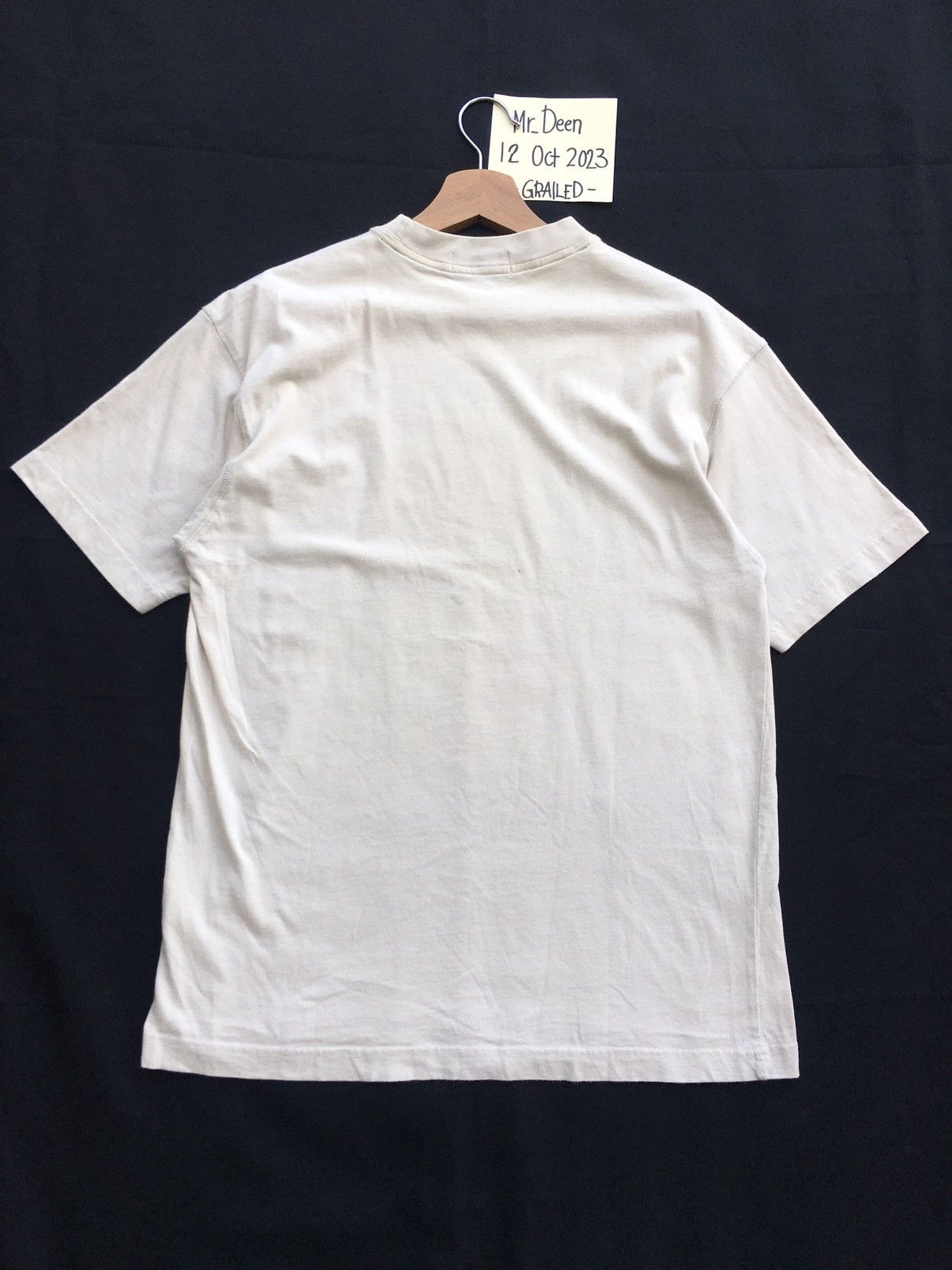 Yves Saint Laurent Rare Vintage Yves Saint Laurent YSL Big Logo Spellout Tee Size US M / EU 48-50 / 2 - 14 Thumbnail