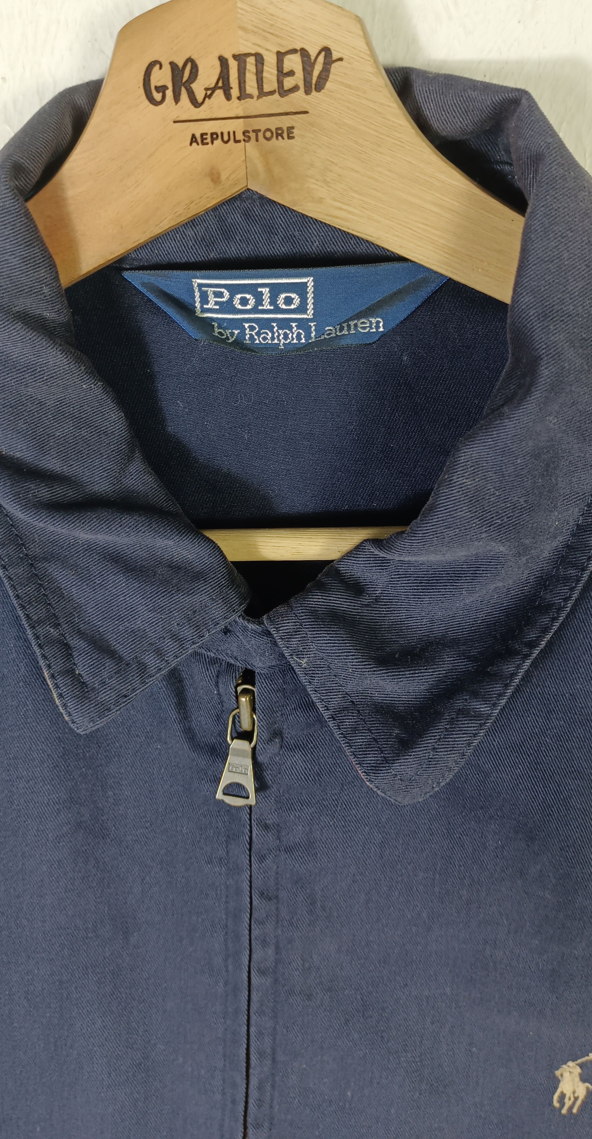 Polo Ralph Lauren Vintage Polo Ralph Lauren Zipper Men Jacket Size US L / EU 52-54 / 3 - 9 Thumbnail