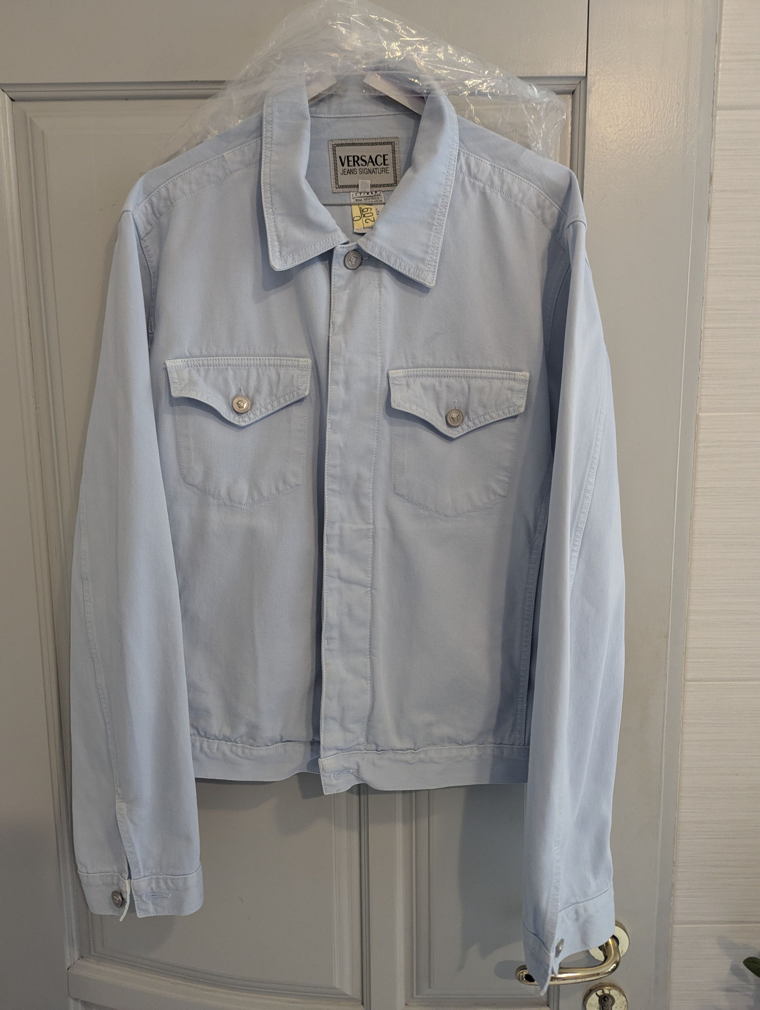 Versace jeans baby blue jacket