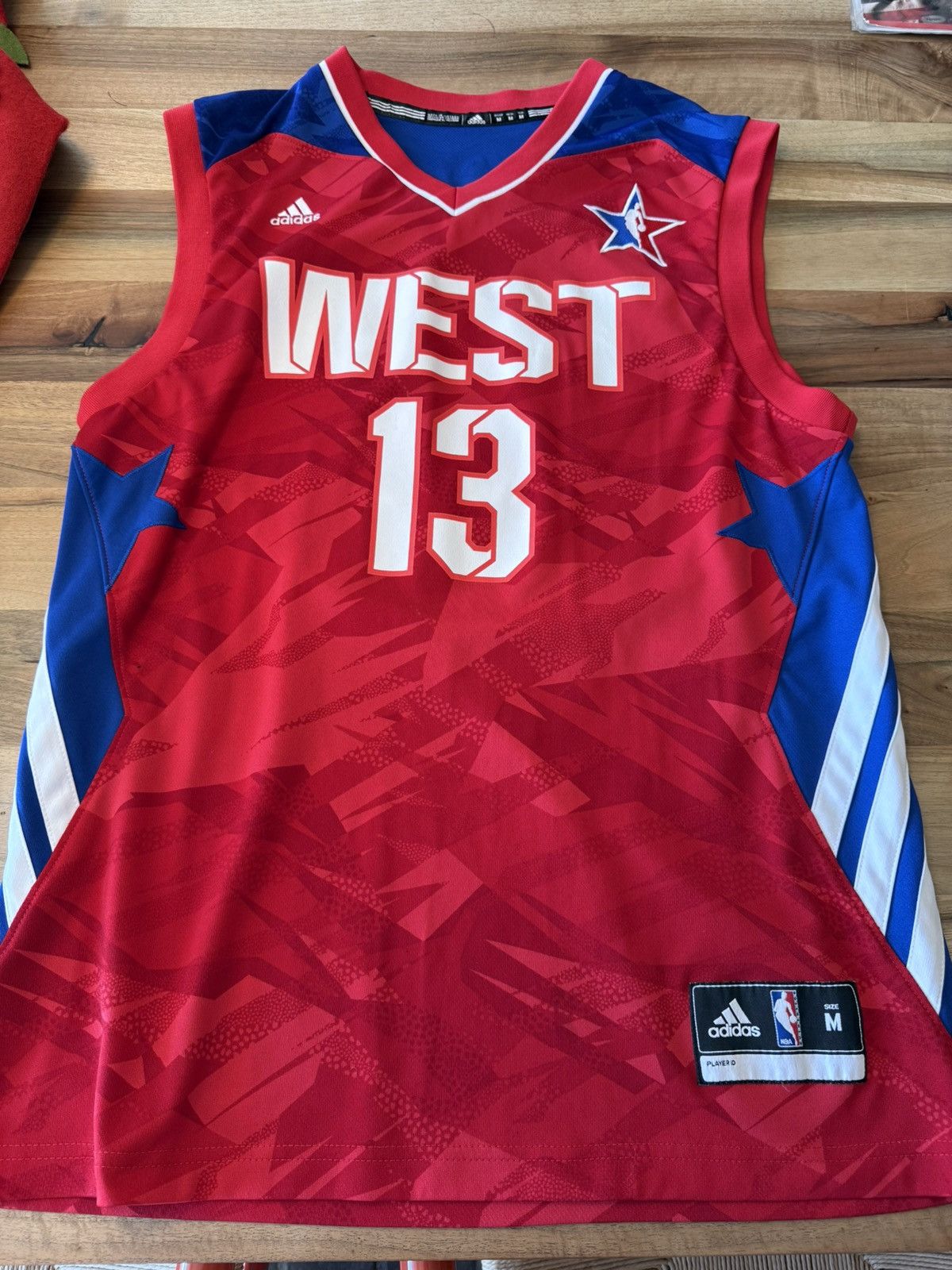 Adidas James Harden Authentic All-Star Jersey Size US M / EU 48-50 / 2 - 2 Thumbnail