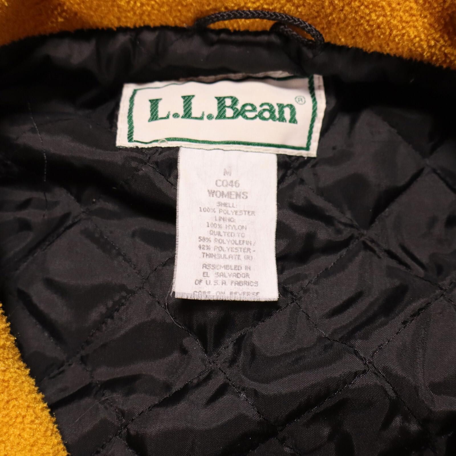 L.L. Bean Women’s L.L Bean Yellow Button Peacoat Thinsulate Medium Size M / US 6-8 / IT 42-44 - 3 Thumbnail