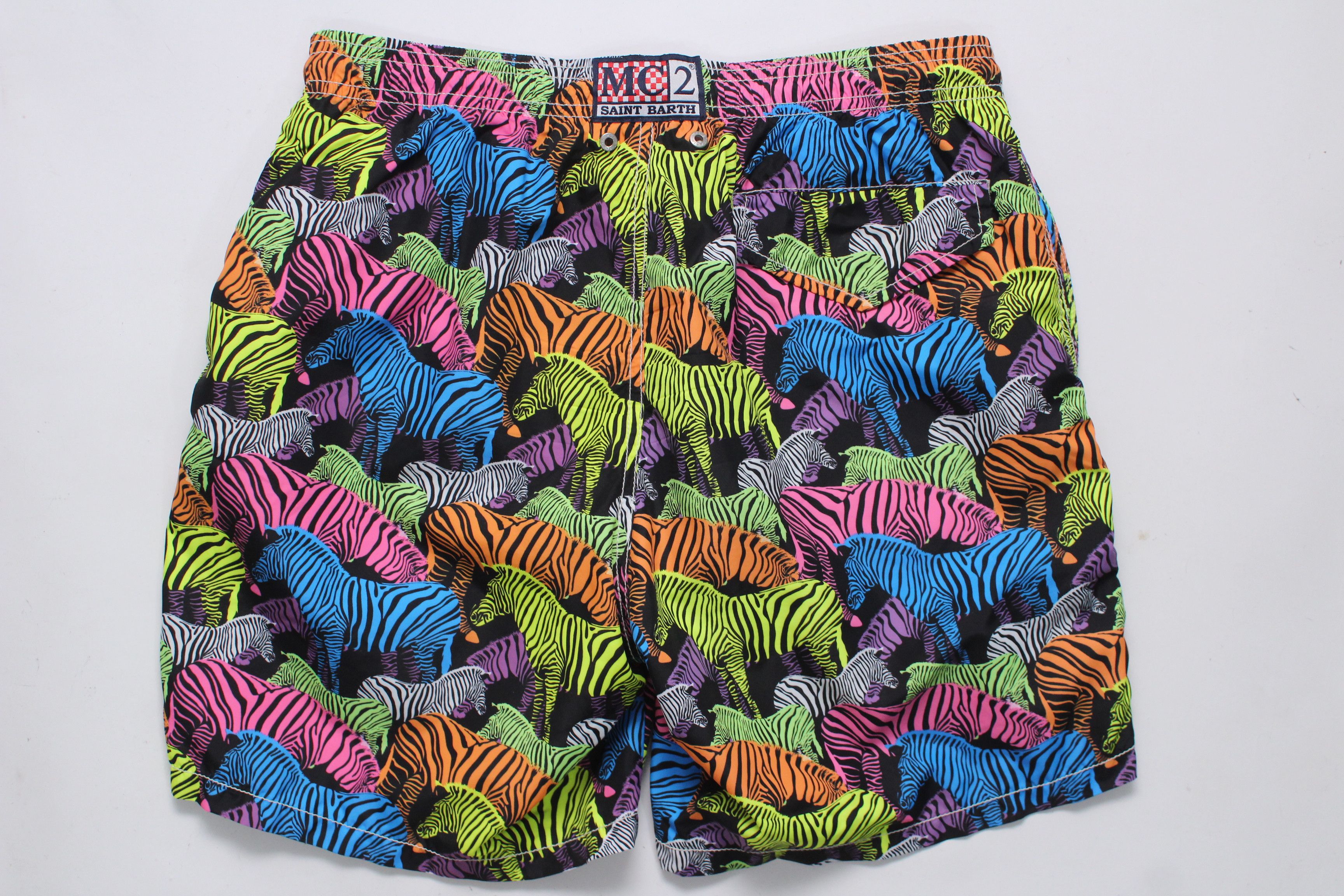 MC2 Saint Barth Mc2 Saint Barth Beach Swimming Shorts Animal Print Size S Size US 30 / EU 46 - 5 Thumbnail