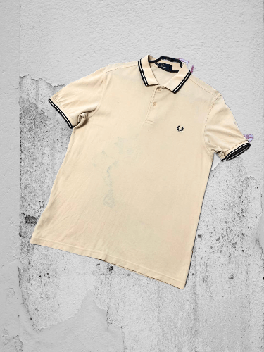 Fred Perry × Vintage 90's Men's Vintage FRED PERRY Polo T-Shirt Size US M / EU 48-50 / 2 - 1 Thumbnail