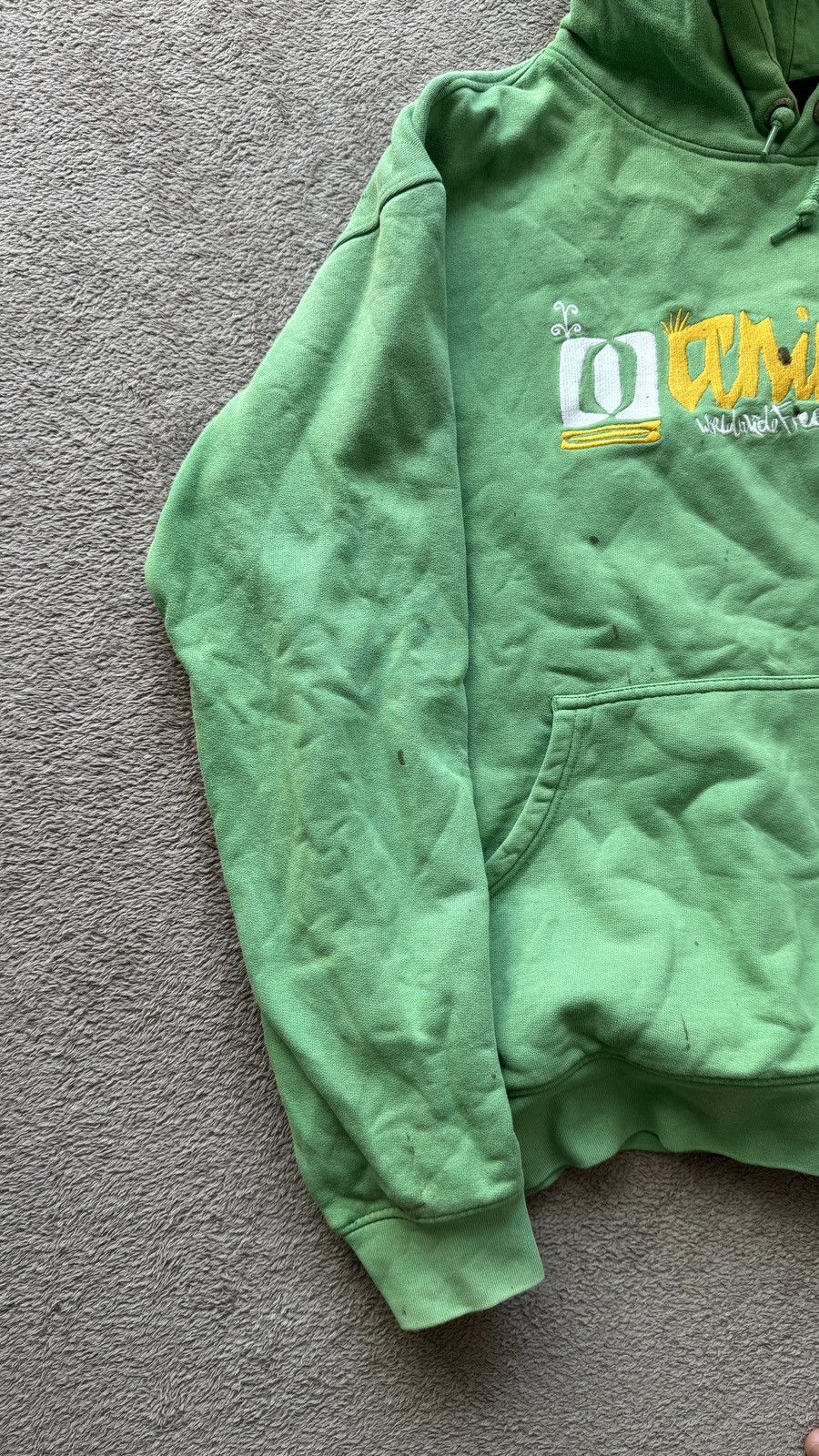 Hysteric Glamour Animal faded Dirty Logo Baggy Hoodie if6was9 Stussy LGB SK8 Size US L / EU 52-54 / 3 - 3 Thumbnail