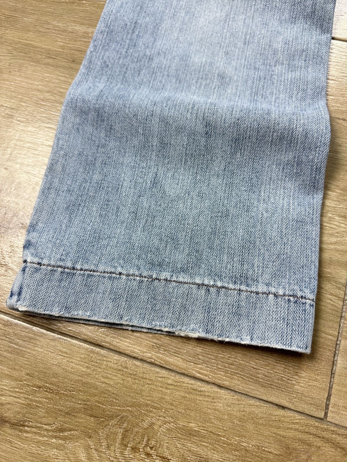 Dolce & Gabbana × Vintage Vintage Dolce&Gabbana Low Waist Distressed Blue Denim Jeans Size US 34 / EU 50 - 20 Thumbnail
