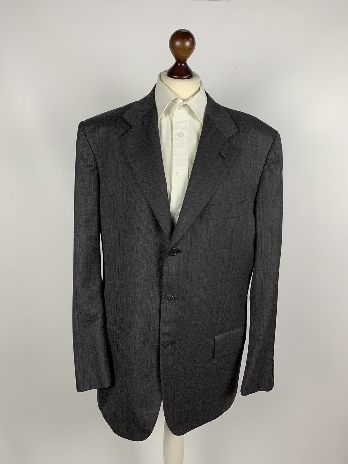 Kiton Kiton Napoli Trois Pomess Formal Suit Set Blazer + Trousers Size 52R - 2 Thumbnail