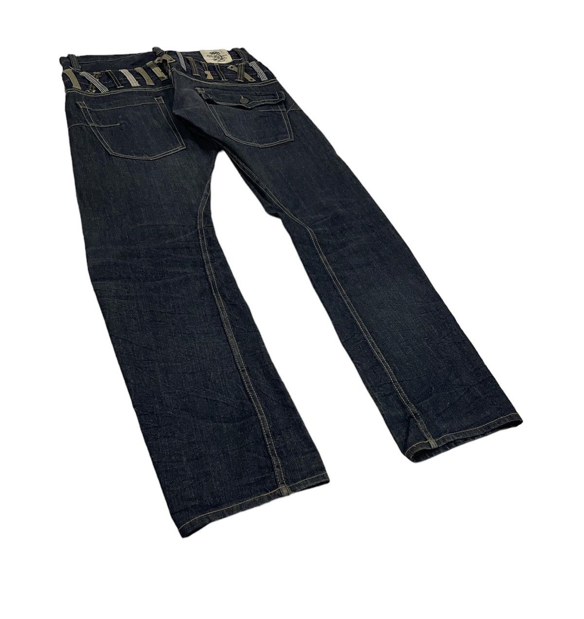 PPFM Dominate Handcrafted Japan Double Waist Jeans Size US 32 / EU 48 - 5 Thumbnail