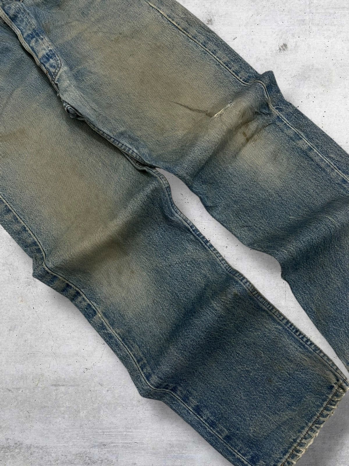 Levi's Vintage Clothing VINTAGE 501 LEVIS USA DESIGNER 90S RARE OLD MUDWASH DENIM Size US 30 / EU 46 - 6 Thumbnail