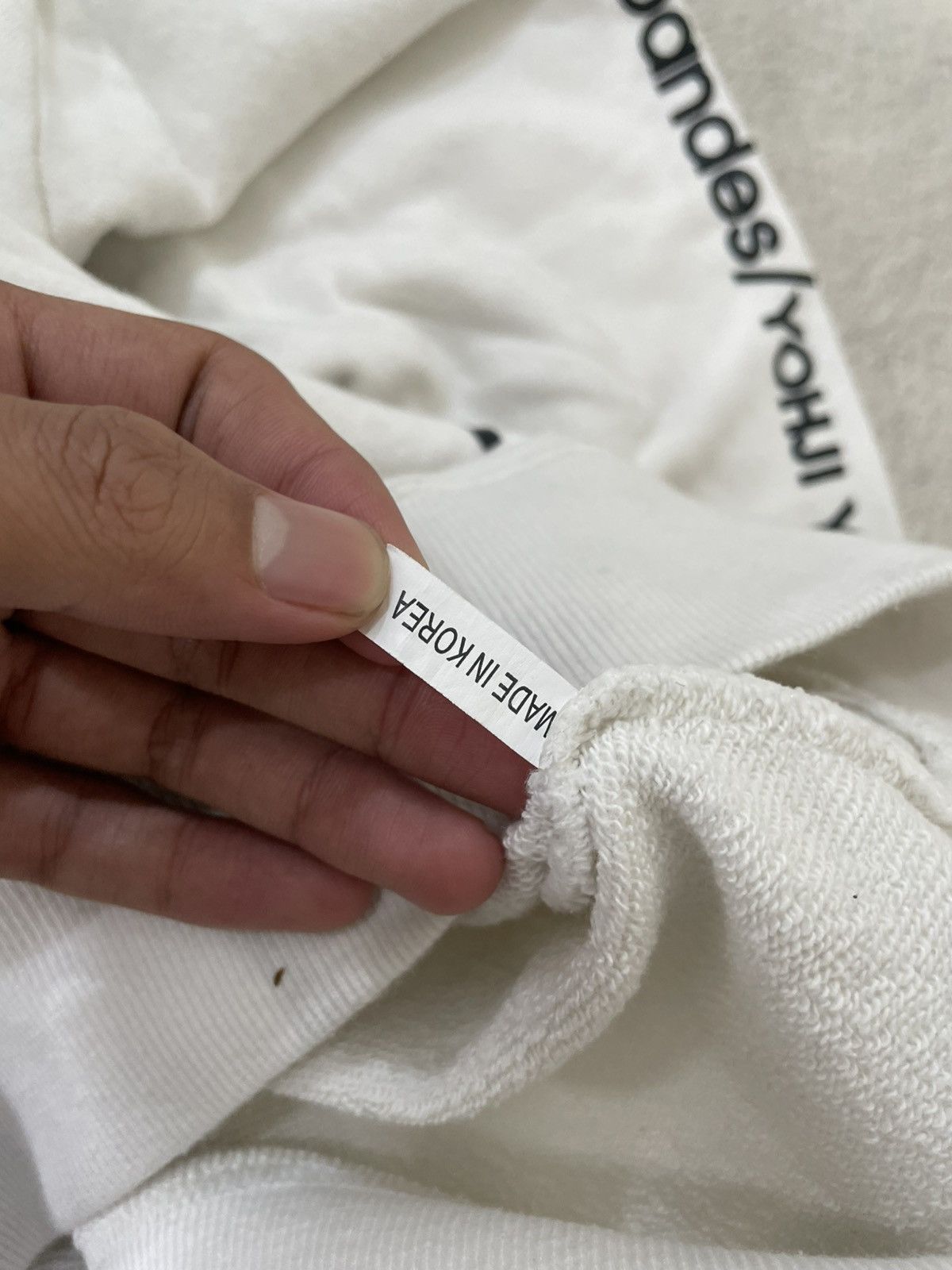 Japanese Brand 2000s Japanese Y-3 Back Logo Y’j Graphic Hoodie Hysteric Size US M / EU 48-50 / 2 - 5 Thumbnail