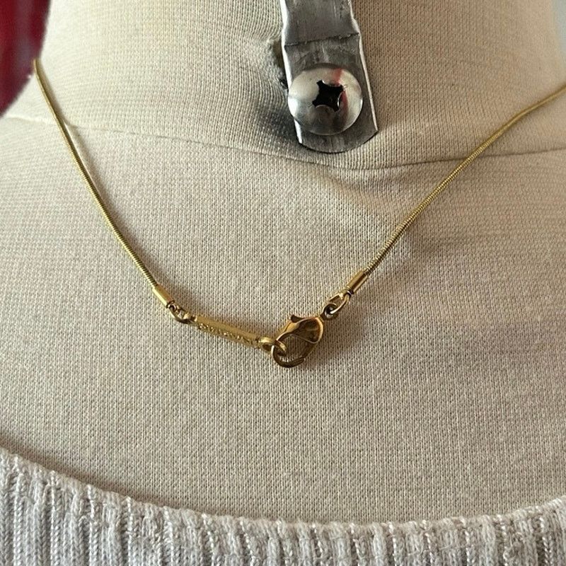 Other napier gold square chain pendant necklace Size ONE SIZE - 4 Thumbnail