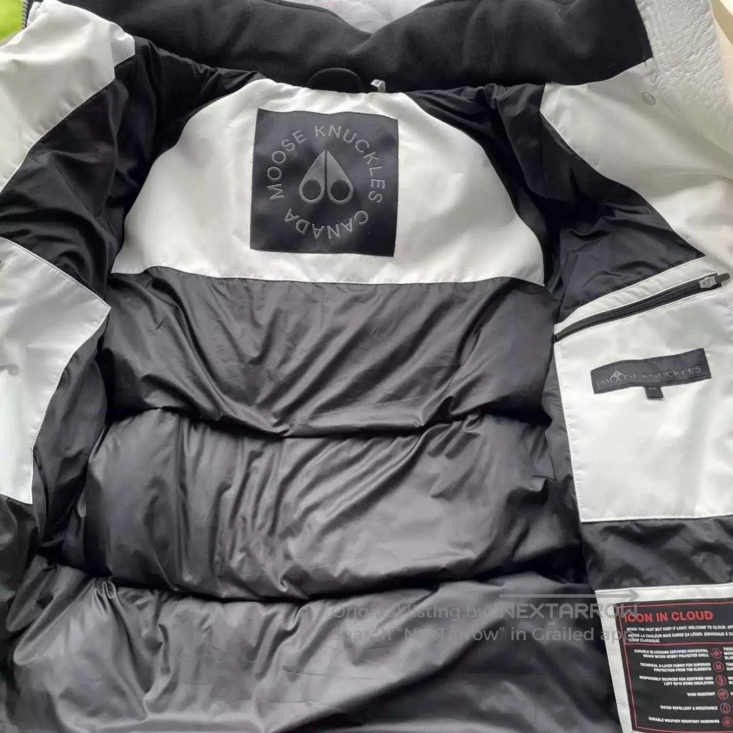 Moose Knuckles white belted knee. Size S / US 4 / IT 40 - 4 Thumbnail