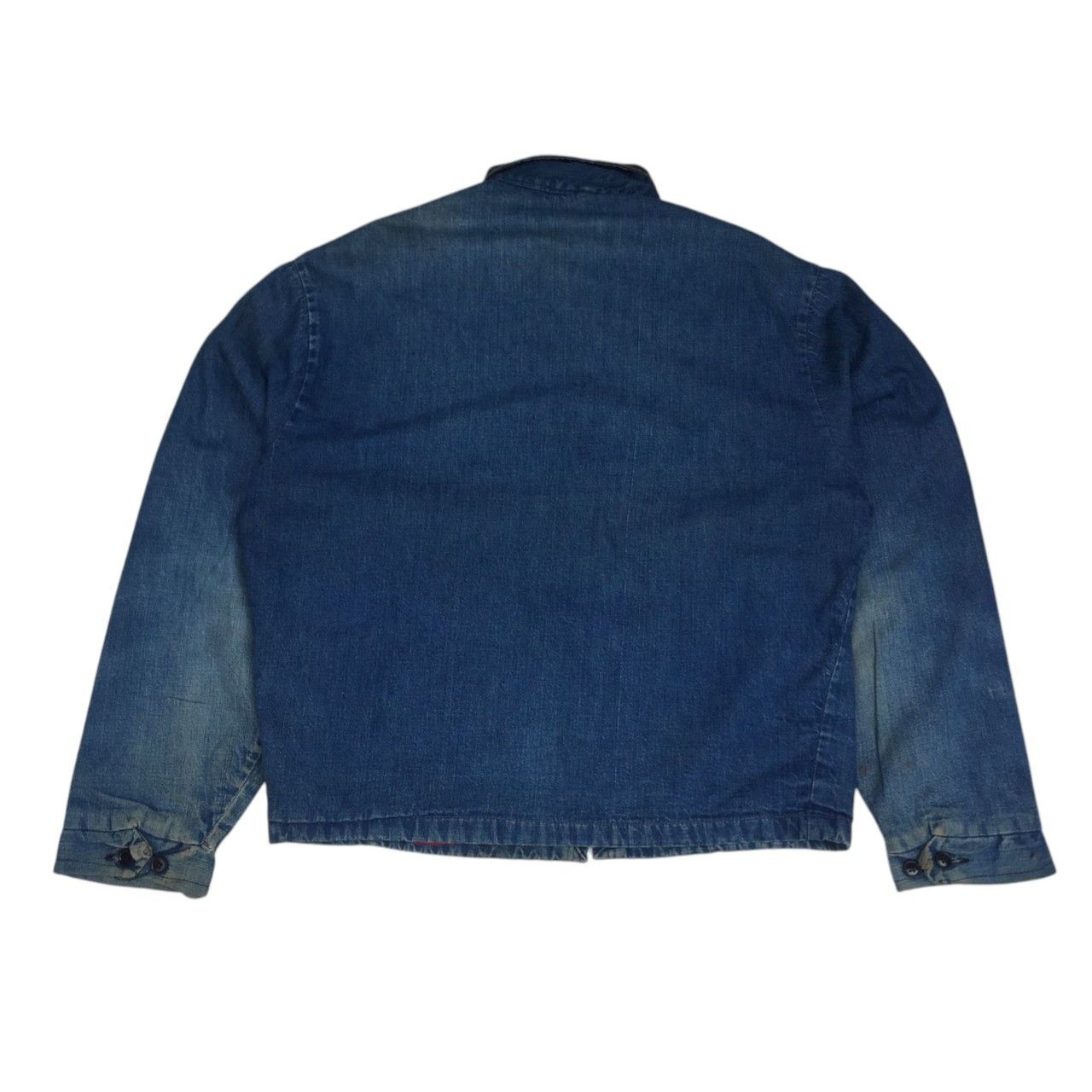 Big Mac Vintage 1950s Penneys Big Mac Denim Worker Jacket Size US L / EU 52-54 / 3 - 5 Thumbnail