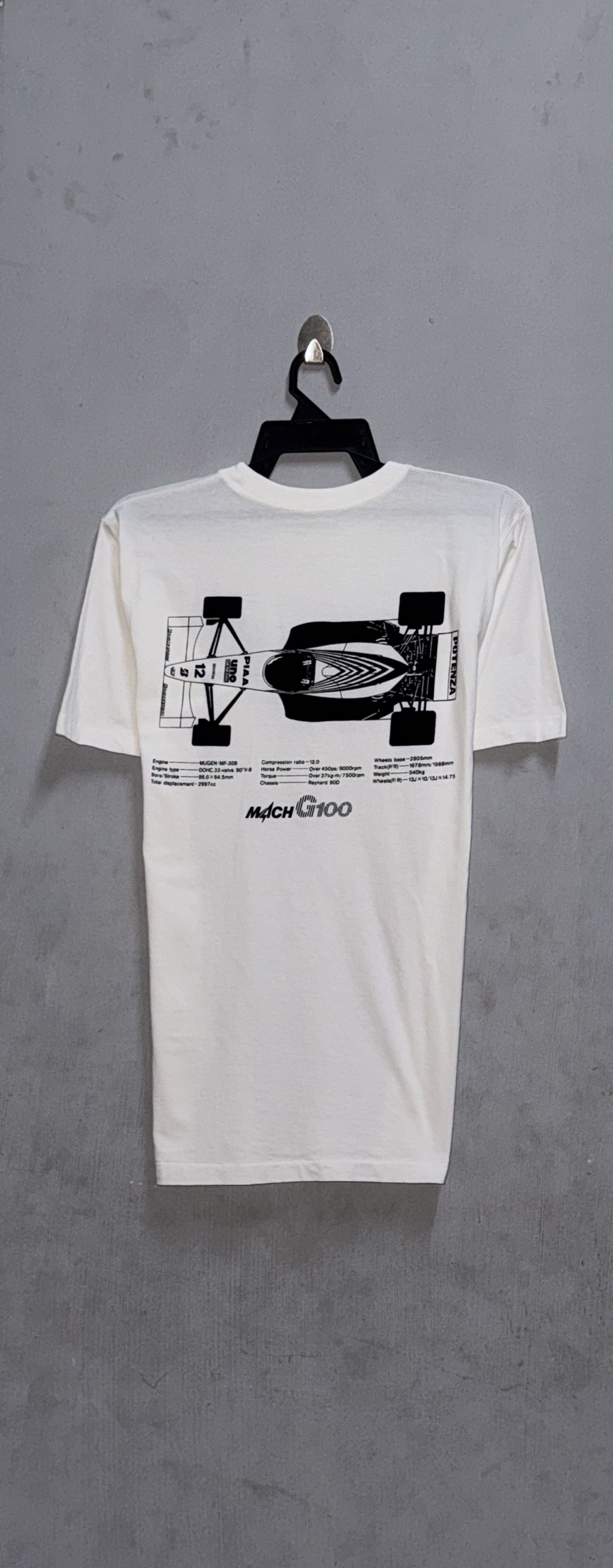 Vintage Reynard 90D Mach C100 Vintage T-shirt Size US M / EU 48-50 / 2 - 1 Thumbnail