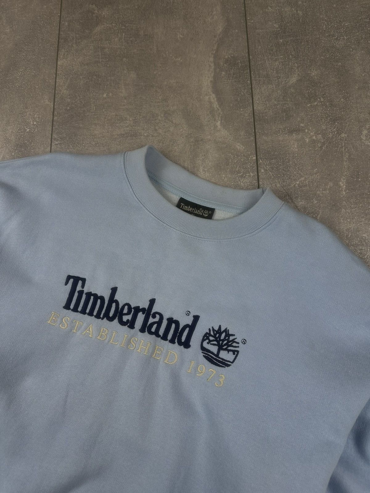 Timberland Timberland Vintage Retro 90S Blue Mens Sweatshirt Size US XL / EU 56 / 4 - 3 Thumbnail