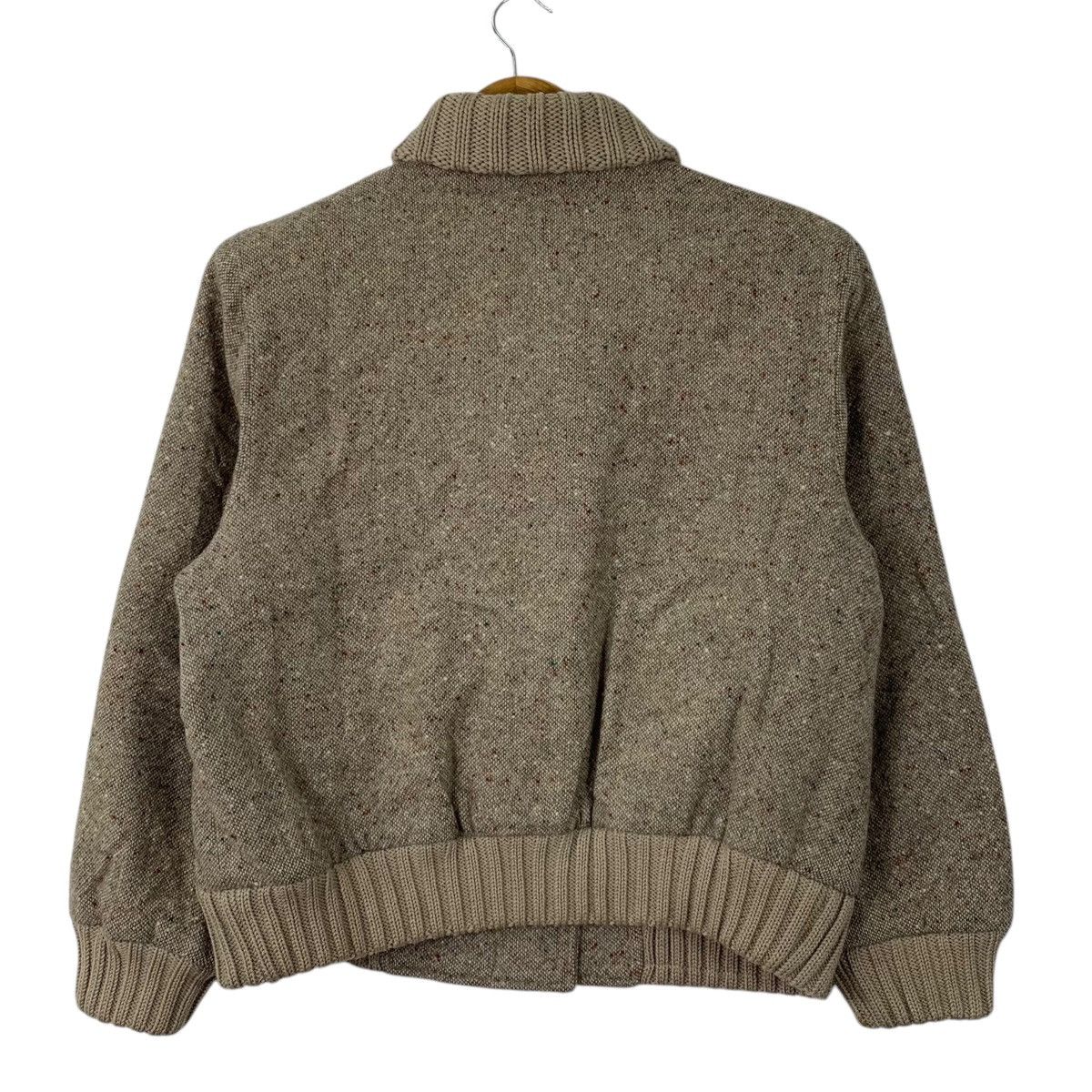Aquascutum × Vintage Vintage AQUASCUTUM Casualwear Wool Bomber Jacket Size US L / EU 52-54 / 3 - 2 Thumbnail