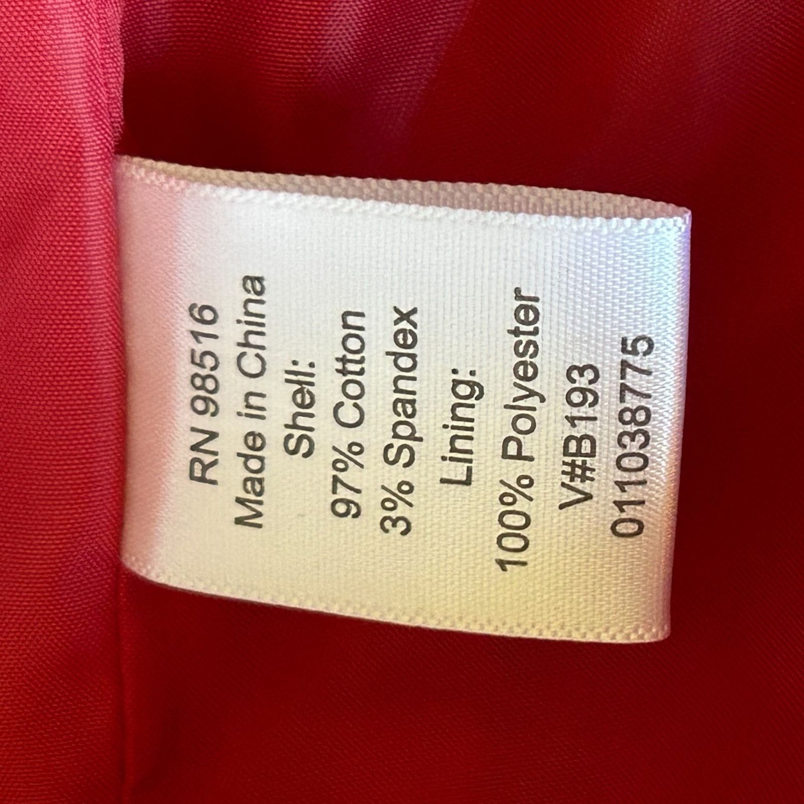 Coldwater Creek Women’s Red Coldwater Creek Jacket | Size Small Size S / US 4 / IT 40 - 5 Thumbnail