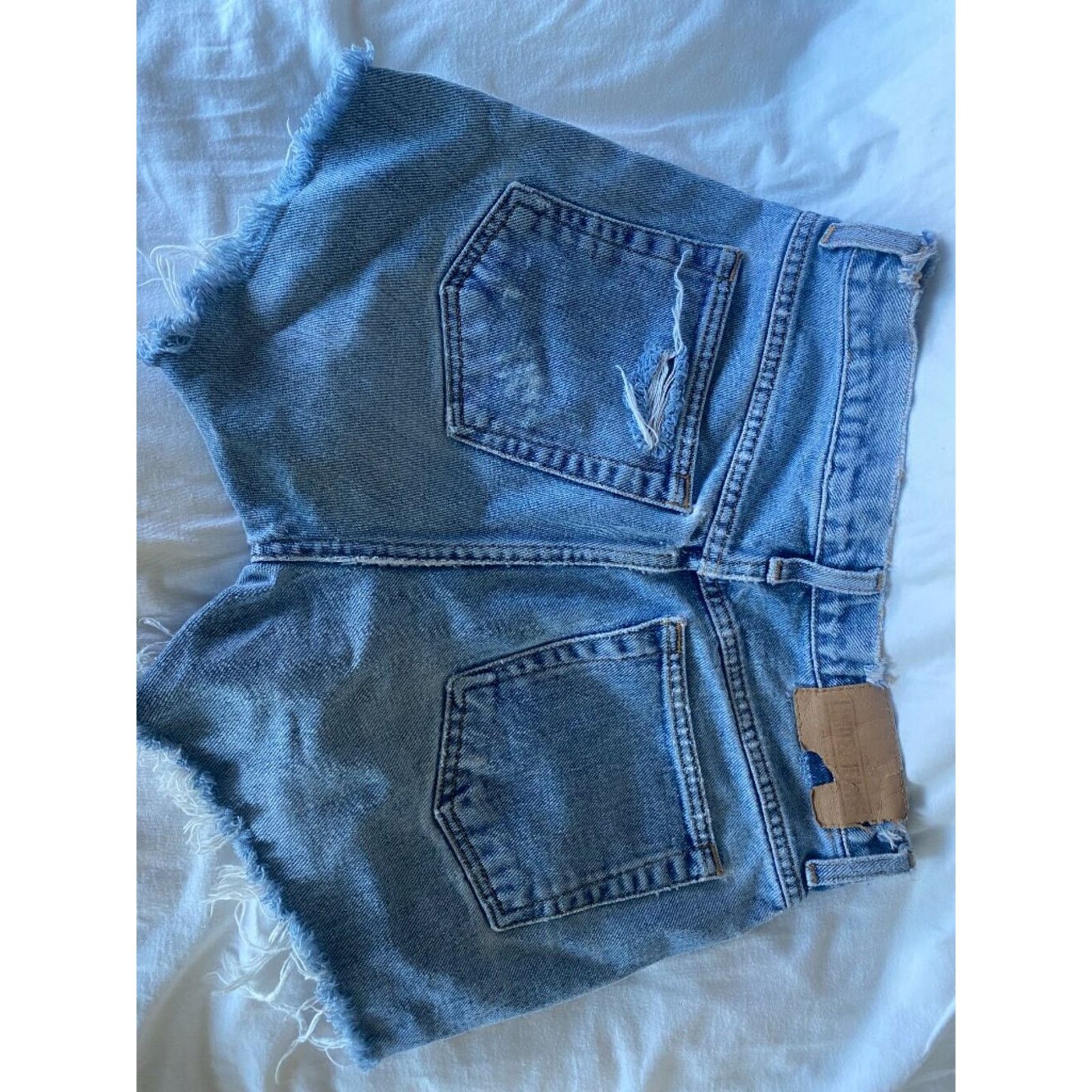 Other The Limited Denim Blue Women's Shorts Size 4 Size 25" / US 0 / IT 36 - 2 Thumbnail