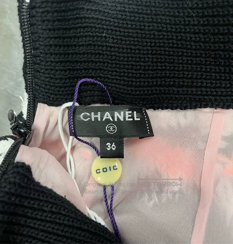 Chanel Chanel Heavy industry coarse tweed colour block small frag Size 25" / US 0 / IT 36 - 3 Thumbnail