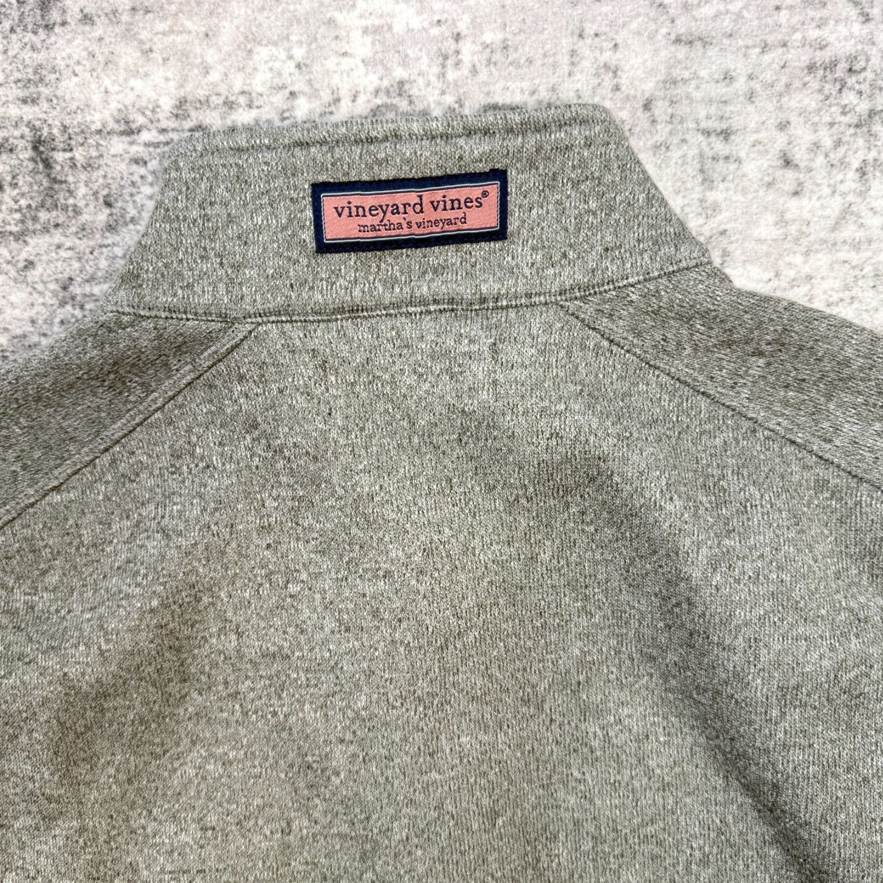 Vineyard Vines Vineyard Vines Vest Mens Large Gray Mountain Sweater Fleece Zip Up Preppy Travel Venturing Size US L / EU 52-54 / 3 - 5 Thumbnail