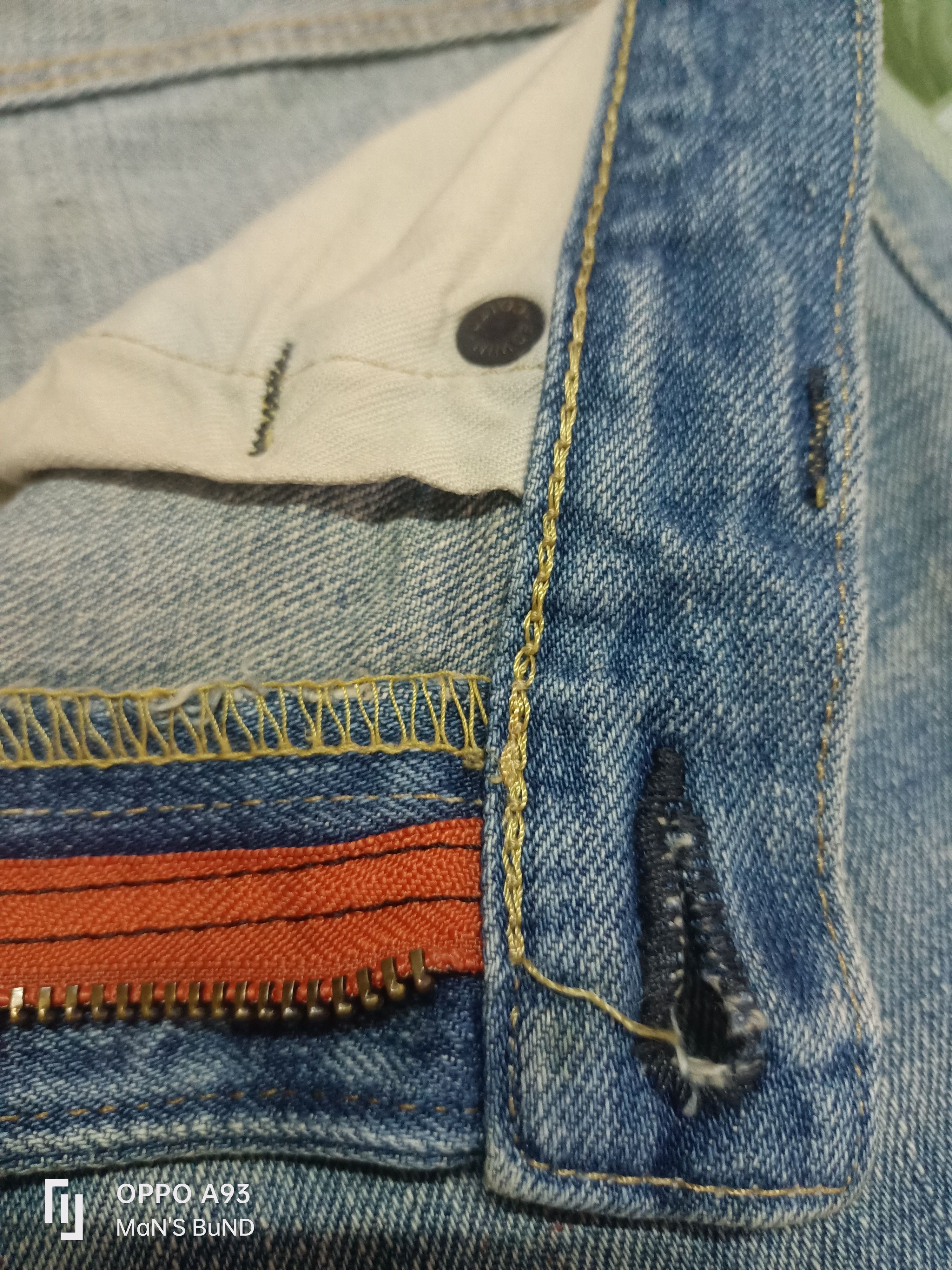 Edwin × Vintage Distressed EDWIN 505 zx Selvedge Size US 32 / EU 48 - 11 Thumbnail
