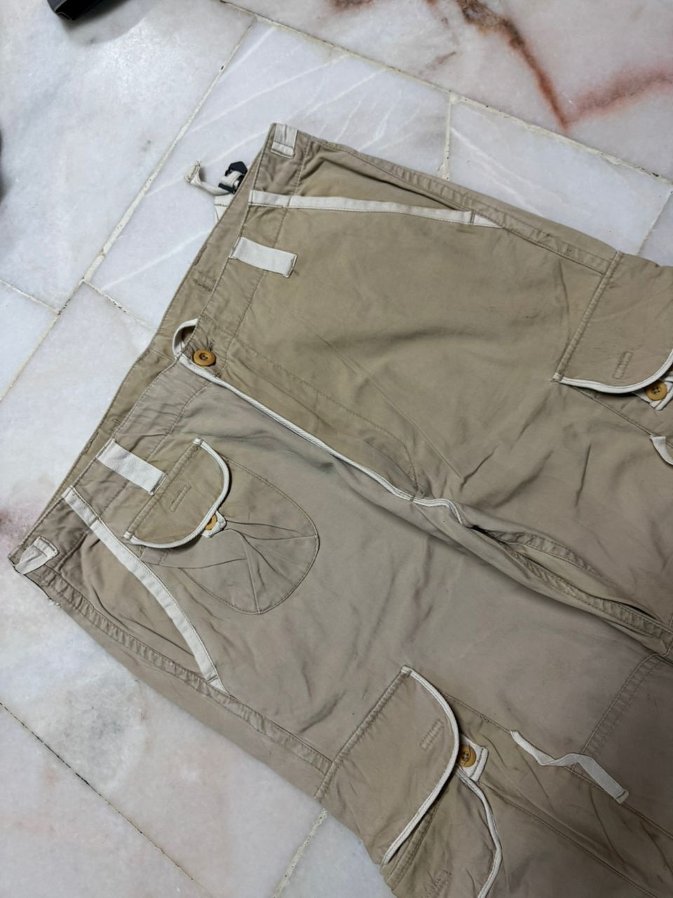 PPFM 💥Insane💥90s Japanese Bondage Parachute Thrashed Faded Cargo Size US 33 - 7 Thumbnail