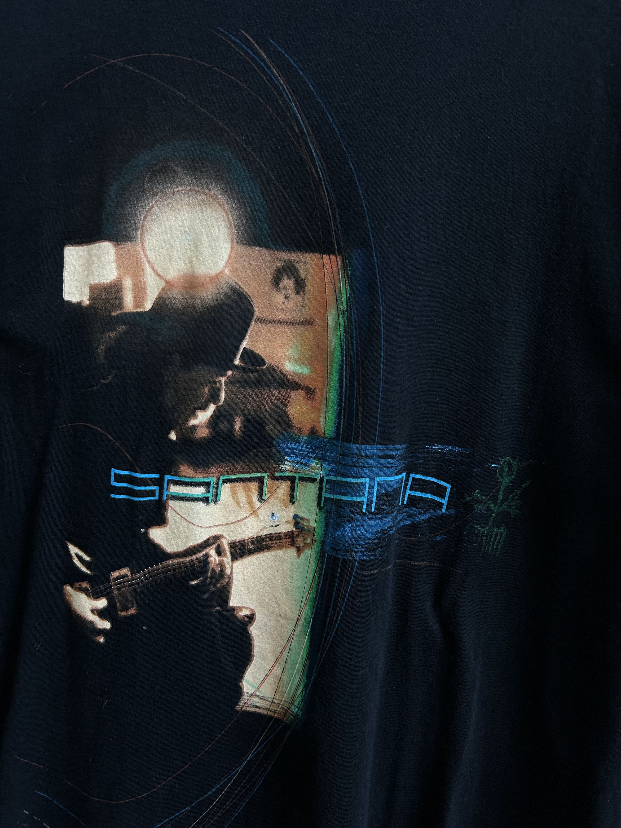 Band Tees Vintage 2002 Carlos Santana All Is One Tour T-shirt Size US M / EU 48-50 / 2 - 6 Thumbnail