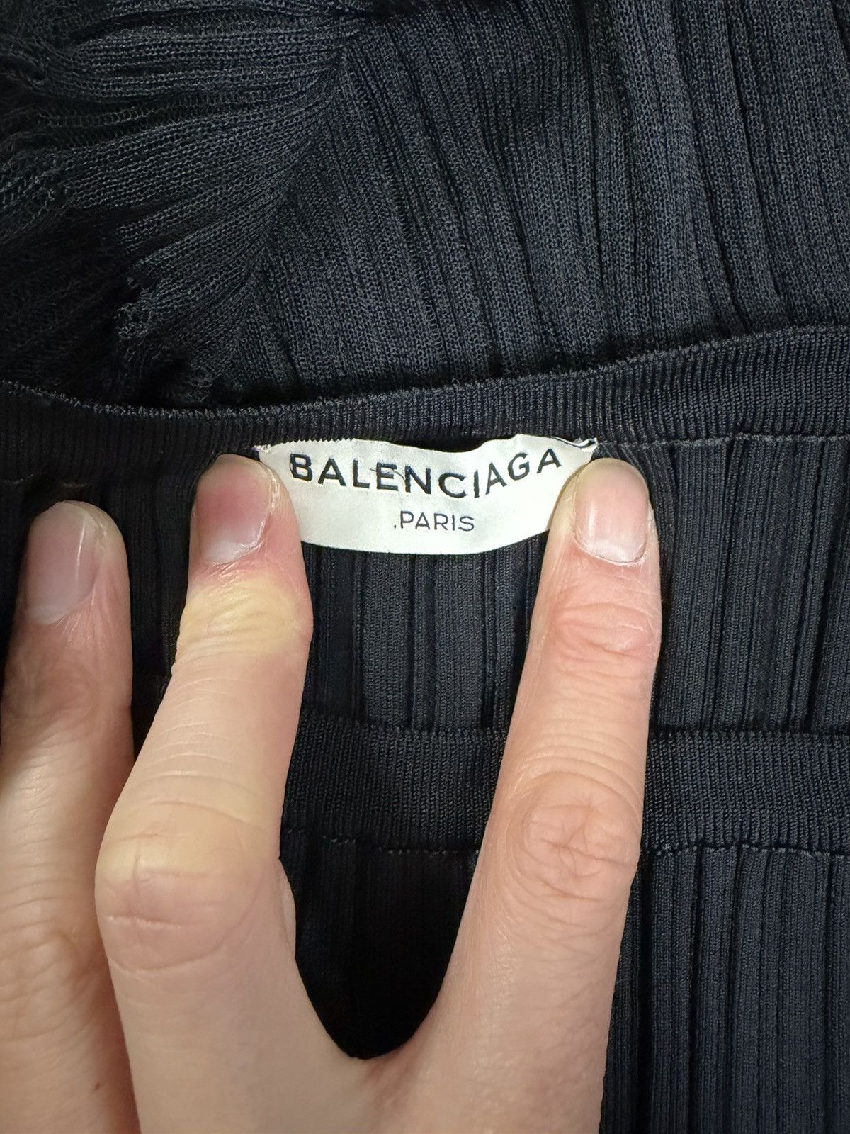 Balenciaga Balenciaga black skirt Size 28" / US 6 / IT 42 - 3 Thumbnail