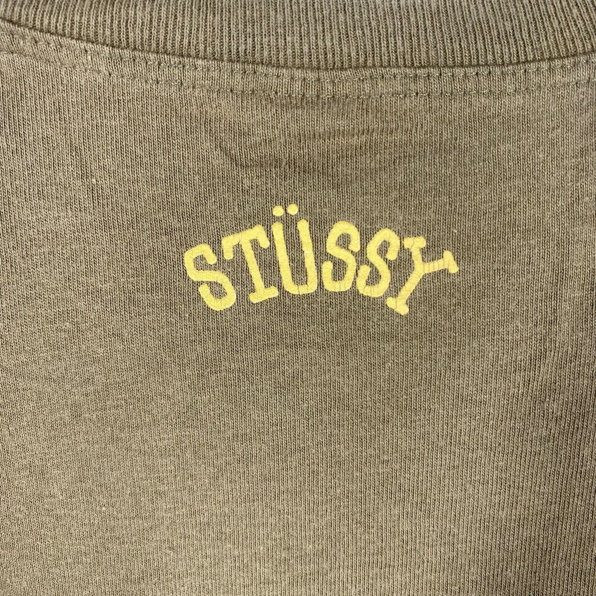 Stussy Vintage 00's STUSSY Big Logo Graphic Women Tops Tee Shirt Size S / US 4 / IT 40 - 6 Thumbnail