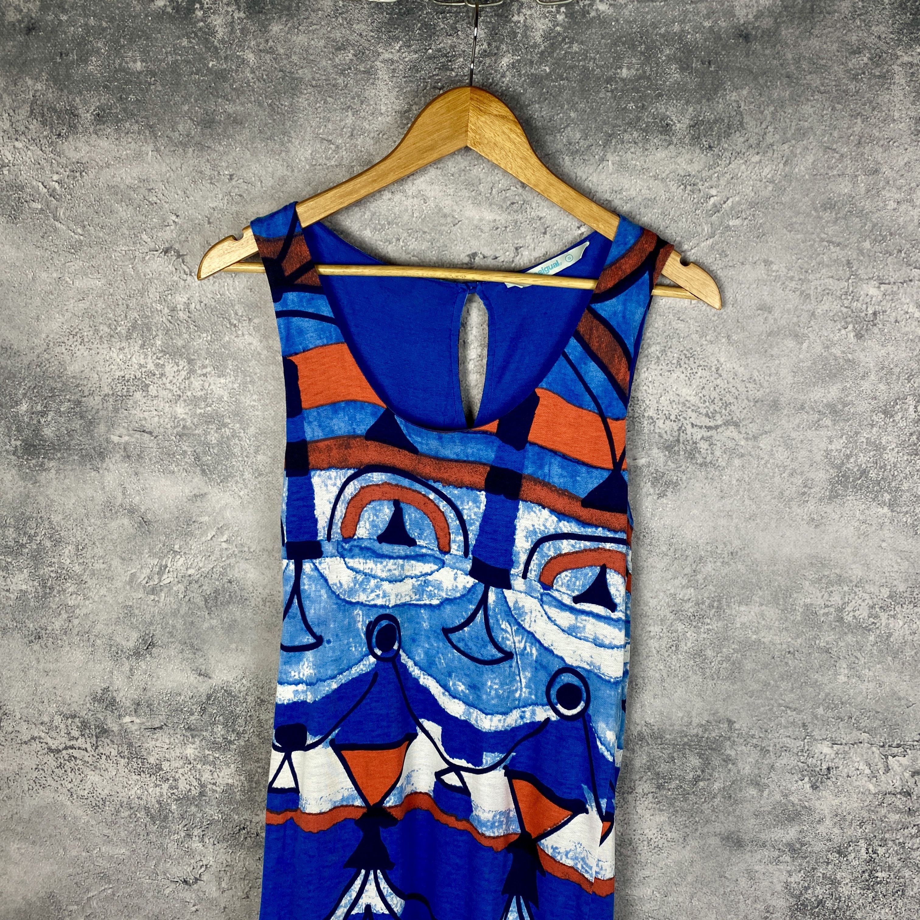 Desigual Desigual Dress Women's Size S Sleeveless Multicolor Size S / US 4 / IT 40 - 2 Thumbnail