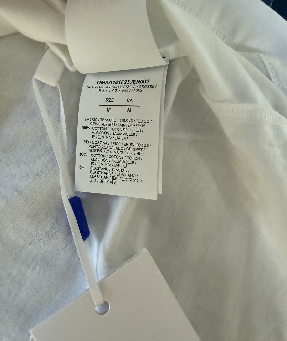 Off-White Off-White Black Blurr Book Tee- White- Oversize Medium Size US L / EU 52-54 / 3 - 6 Thumbnail