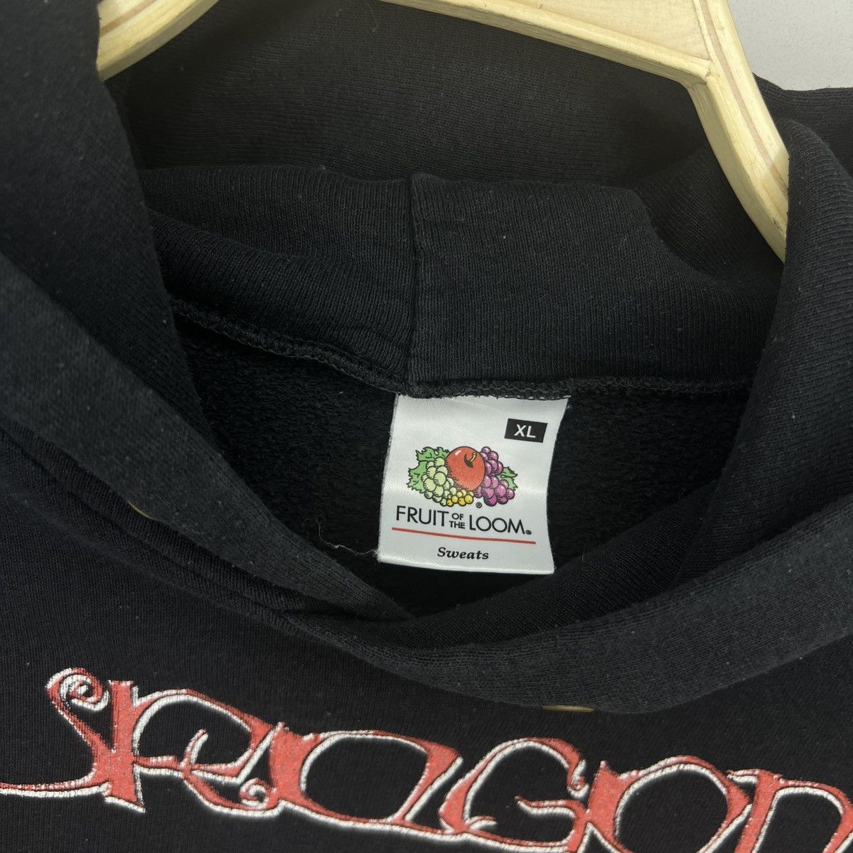 Band Tees Vintage Eisregen Hoodie Heavy Cotton Krebs macht frei Y2K Size US XL / EU 56 / 4 - 5 Thumbnail