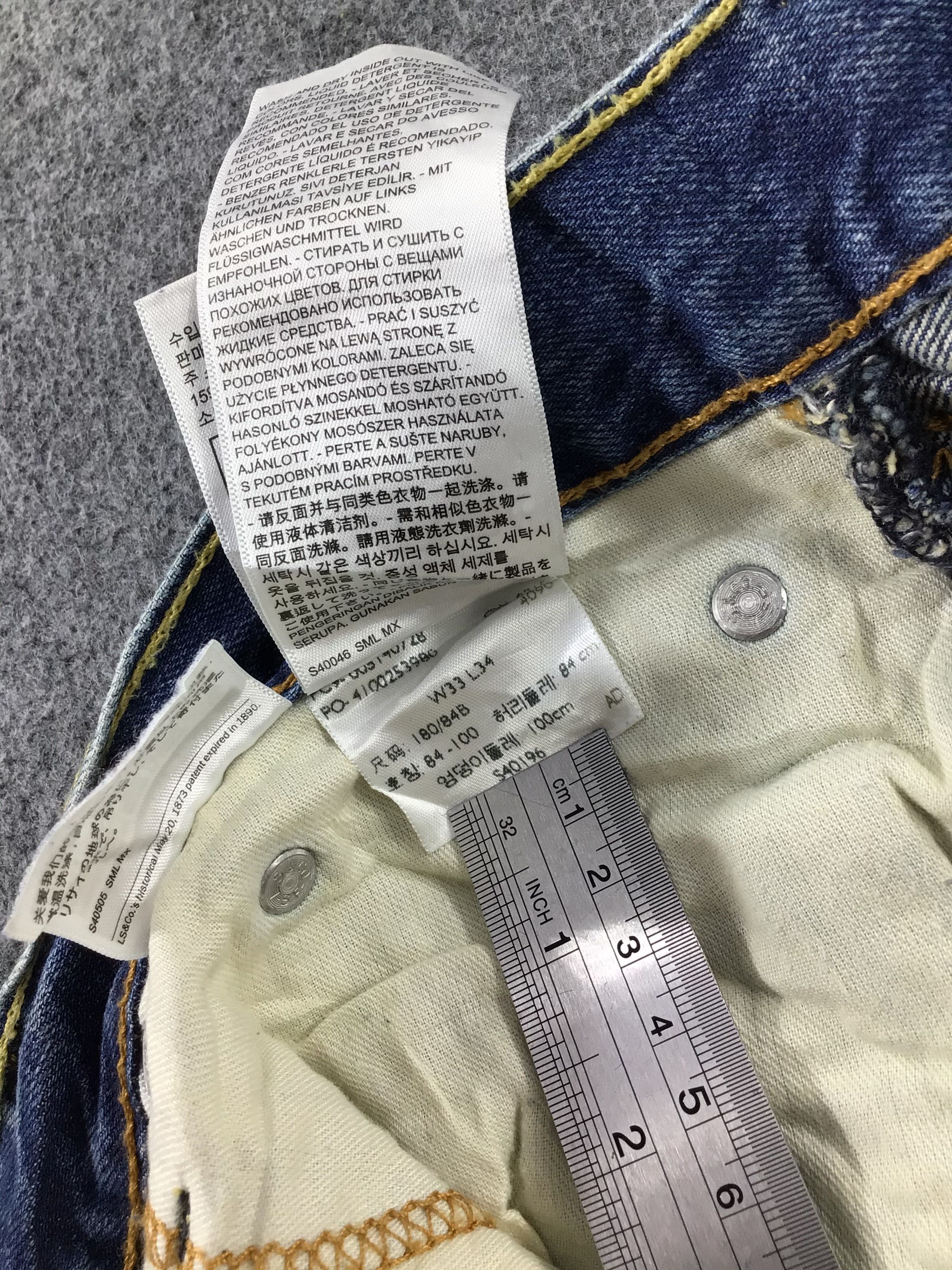 Levi's Vintage Levis 514 Jeans-JM518 Size US 35 - 12 Thumbnail