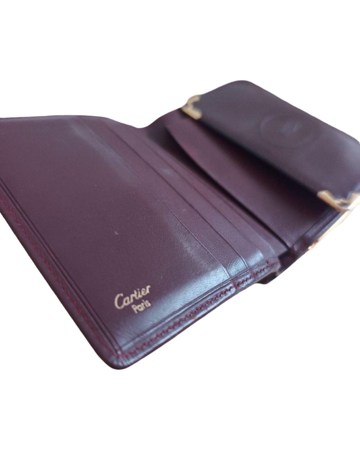 Cartier 🔥RARE🔥 Cartier Leather Wallet Size ONE SIZE - 8 Thumbnail