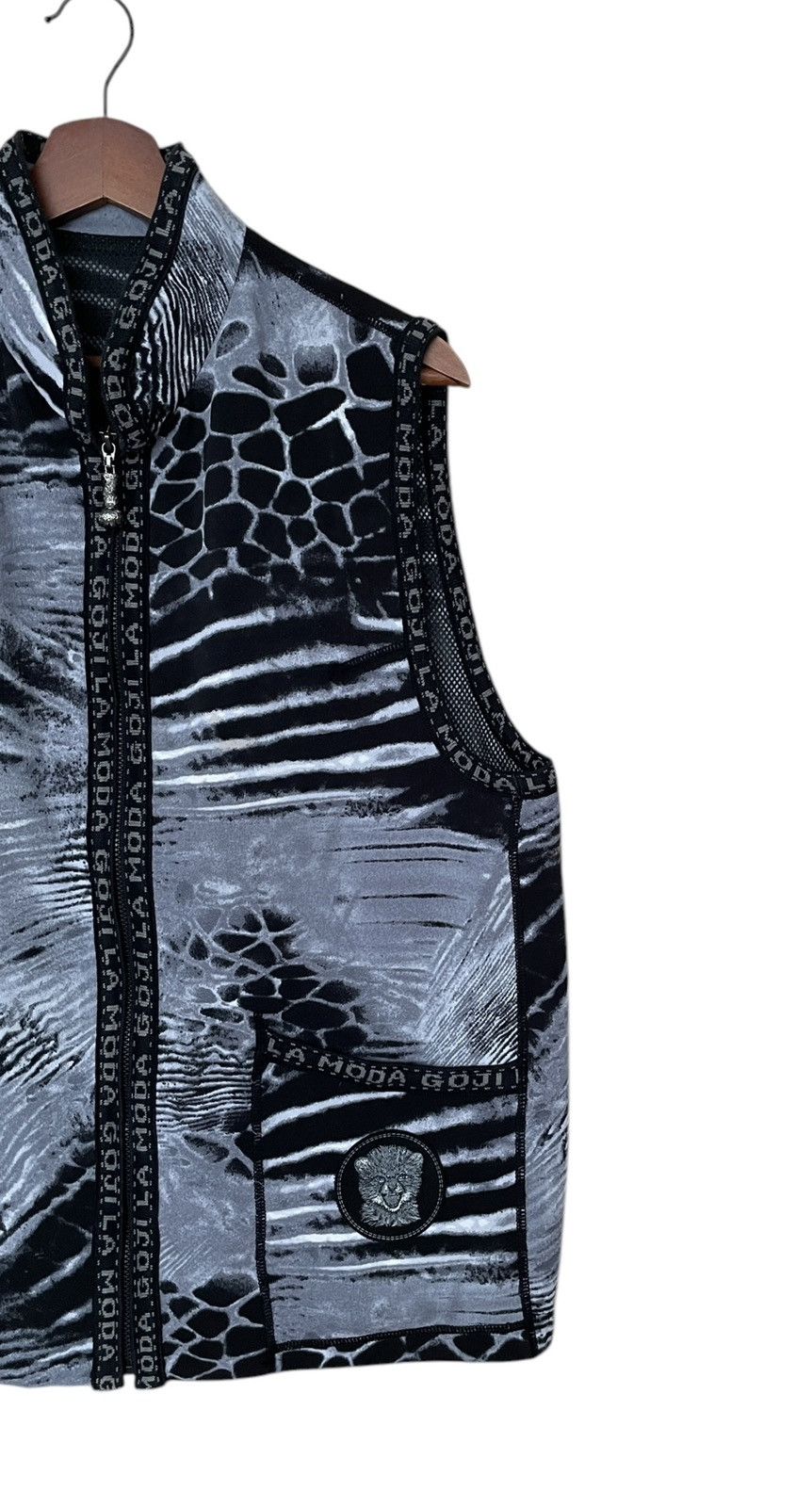 Arts & Science × Japanese Brand × Vintage Vintage Japanese Brand La Moda Goji Art Vest 1990s Size US M / EU 48-50 / 2 - 6 Thumbnail